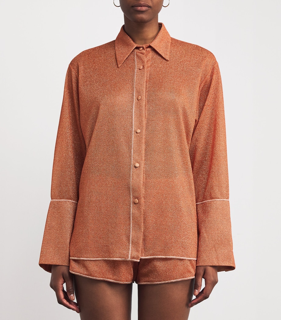 Glazed Lumière Shirt ORANGE Image 3