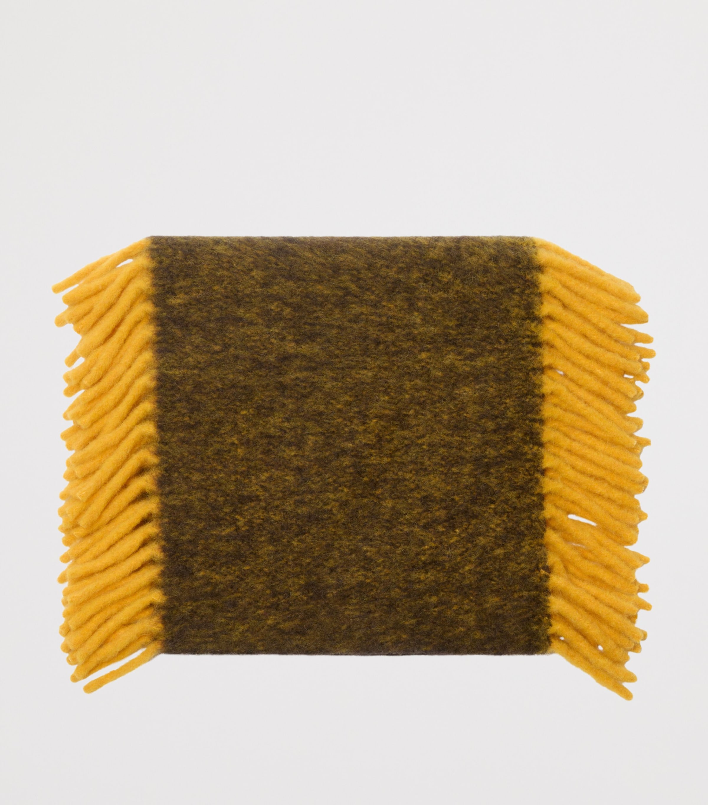 Alpaca Wool-Blend Happy Scarf CROWN YELLOWTREACLE Image 3