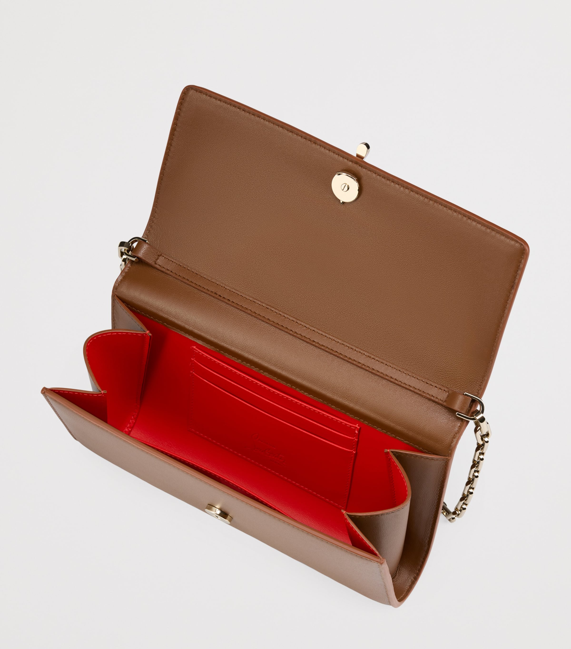 Christian Louboutin Bettina Nappa Leather Chain Wallet Image 6