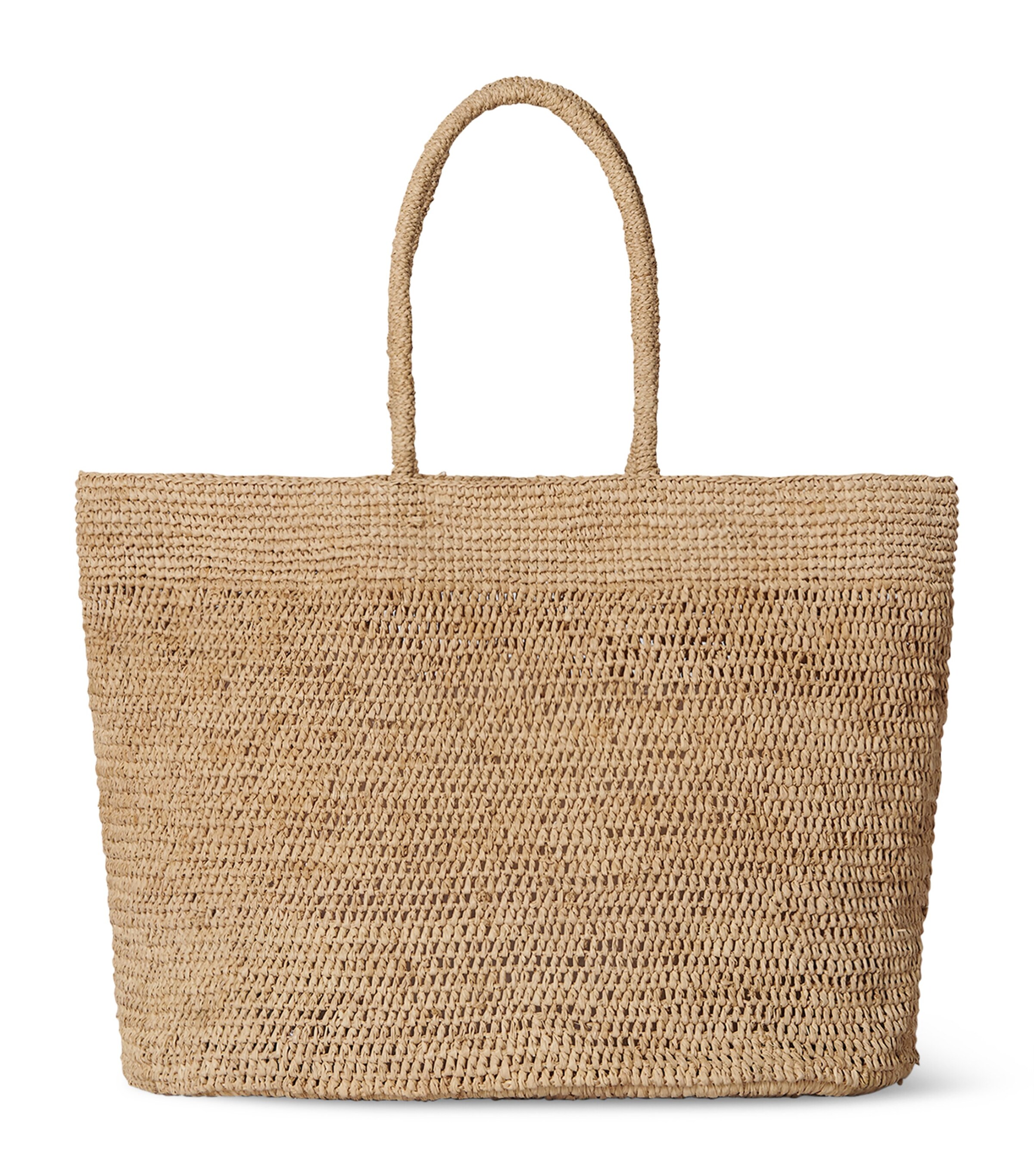 The Row Beige Oregon Raffia Tote Bag | Harrods JP