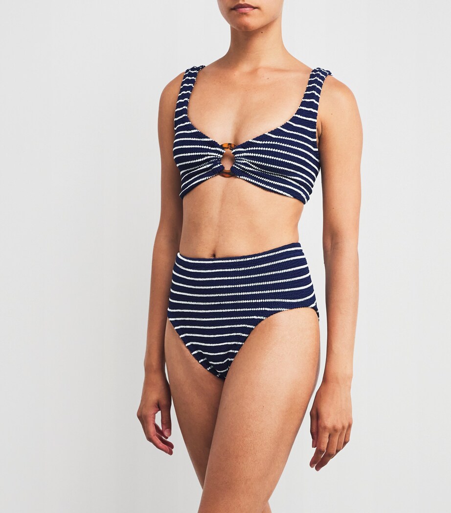 Stripe Nadine Bikini NAVY/WHITE STRIPE Image 2