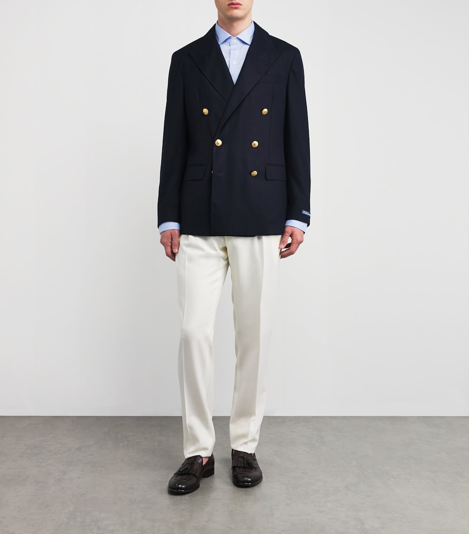 Cotton Oxford Shirt BLUE Image 2