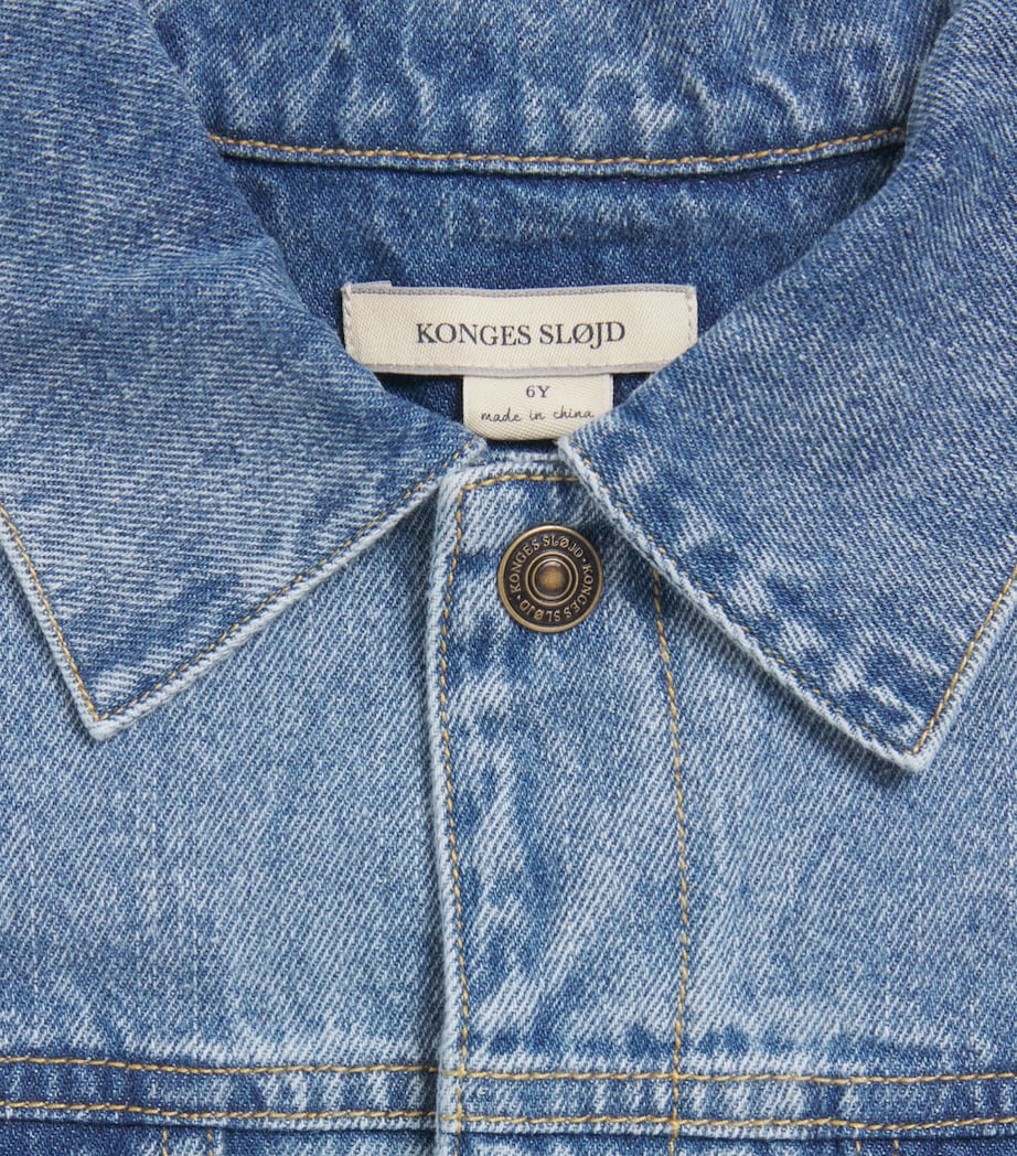 KONGES SLOJD Magot Denim Jacket (18 Months-10 Years) Denim Image 4
