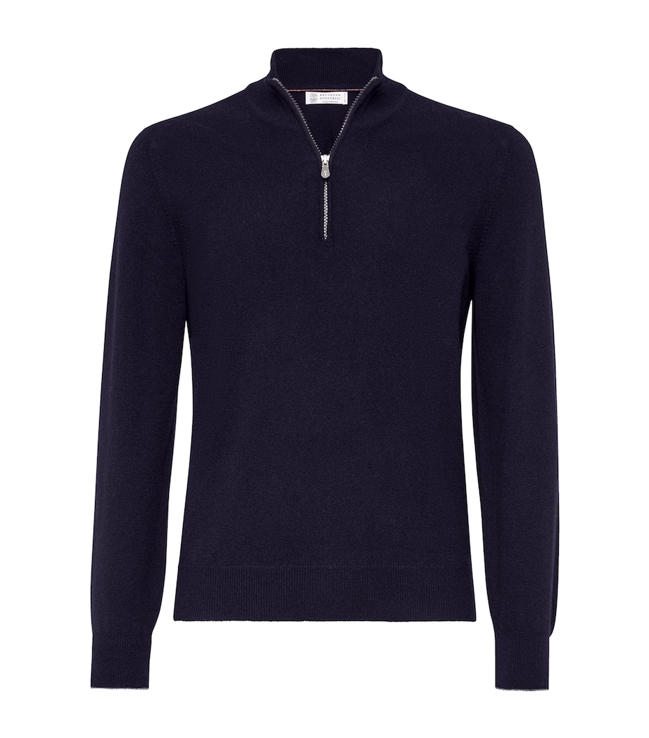 Cashmere Quarter-Zip Sweater CW425 Image 1