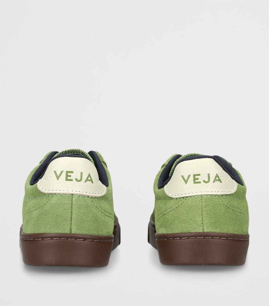 Suede Volley Sneakers GREEN Image 2