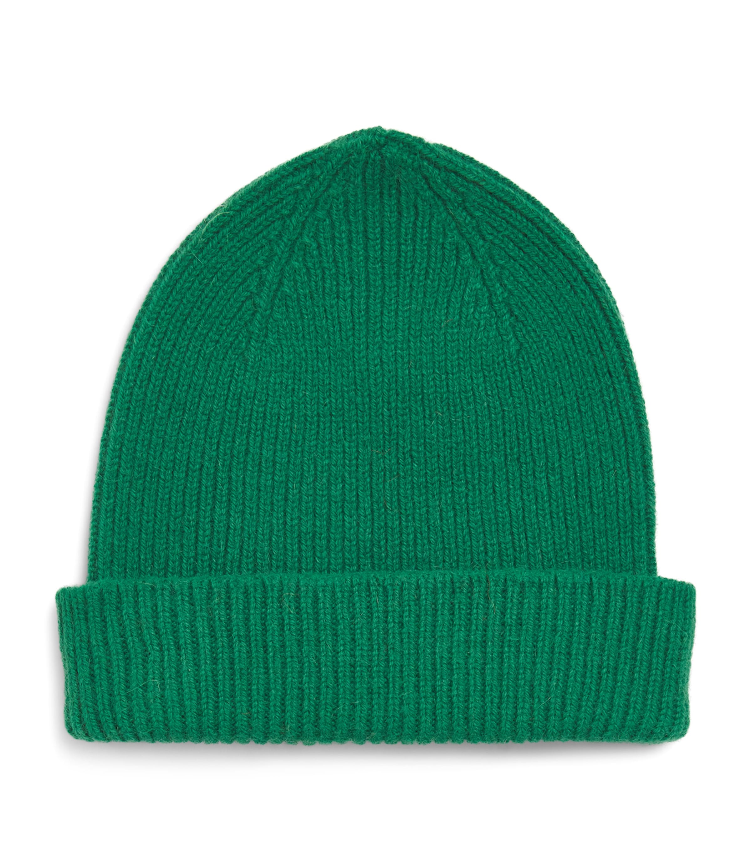 Le Bonnet Ribbed Classic Beanie In Green