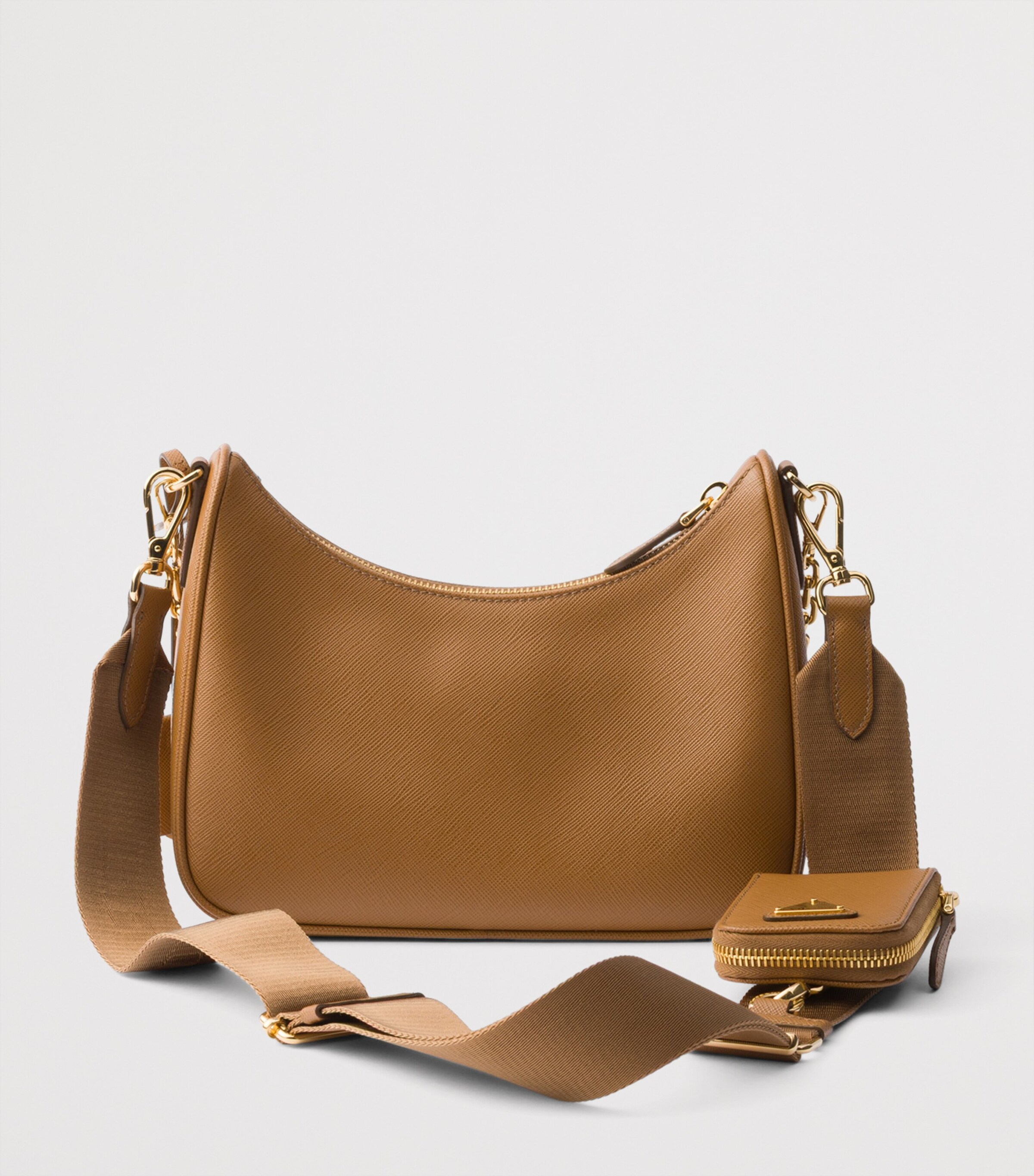 Saffiano Leather Re-Edition 2005 Shoulder Bag F03CW Image 3