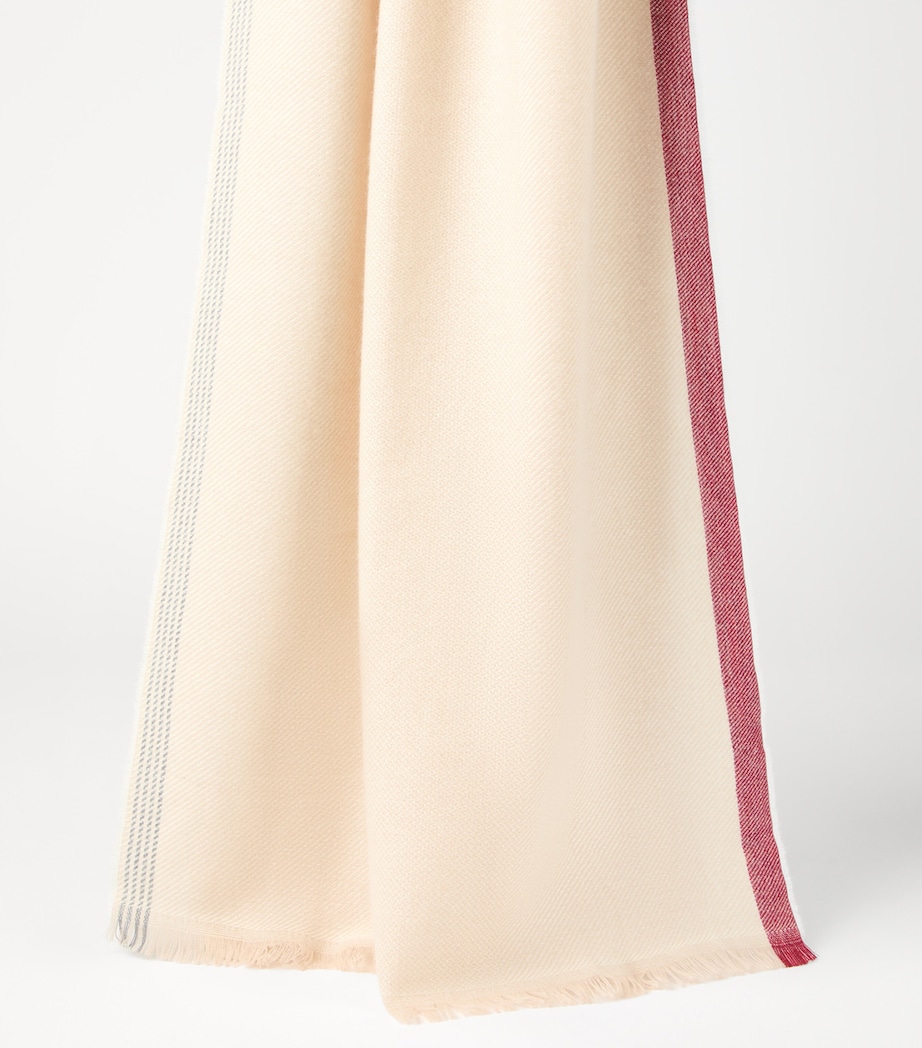 Cashmere Fringed Scarf CJ007 Image 2