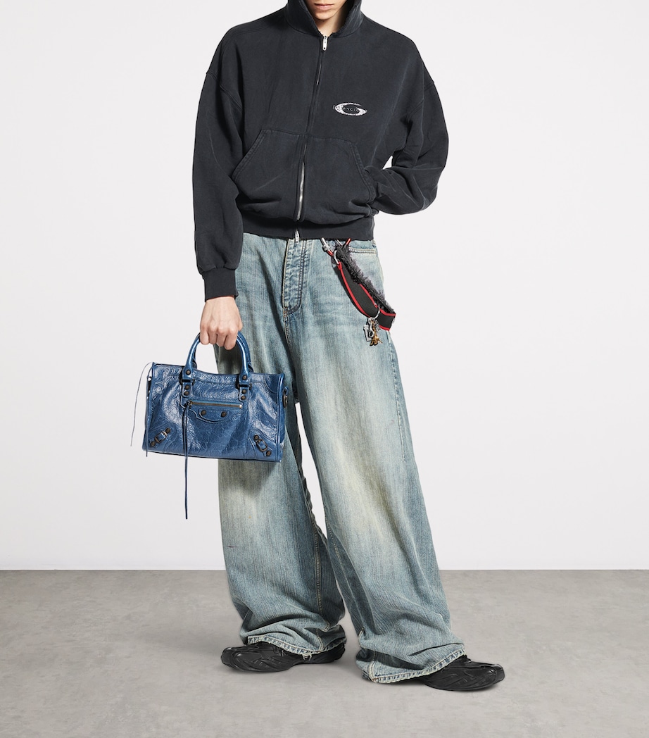 Small Lambskin Le City Top-Handle Bag 4322 Image 5