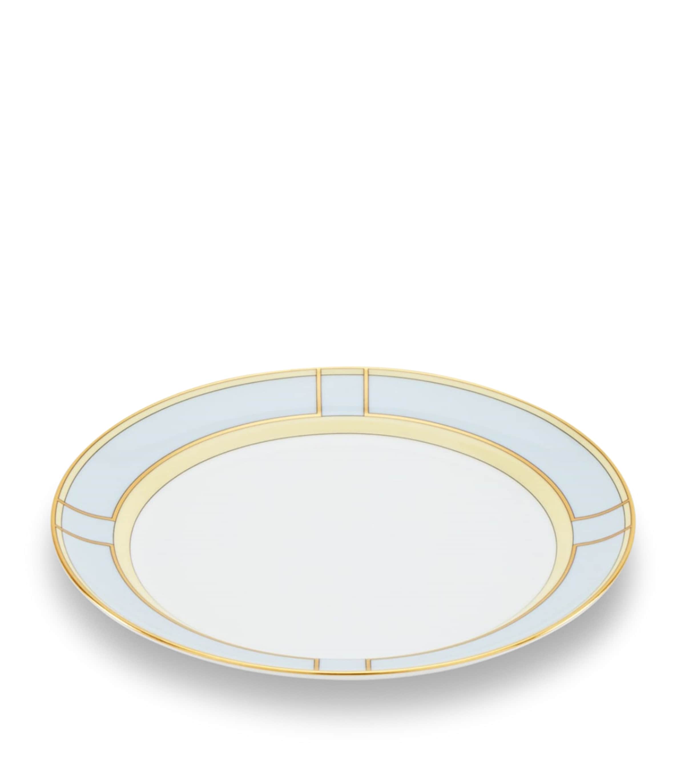 GINORI 1735 Porcelain Colonna Diva Celeste Side Plate (24cm) Image 4