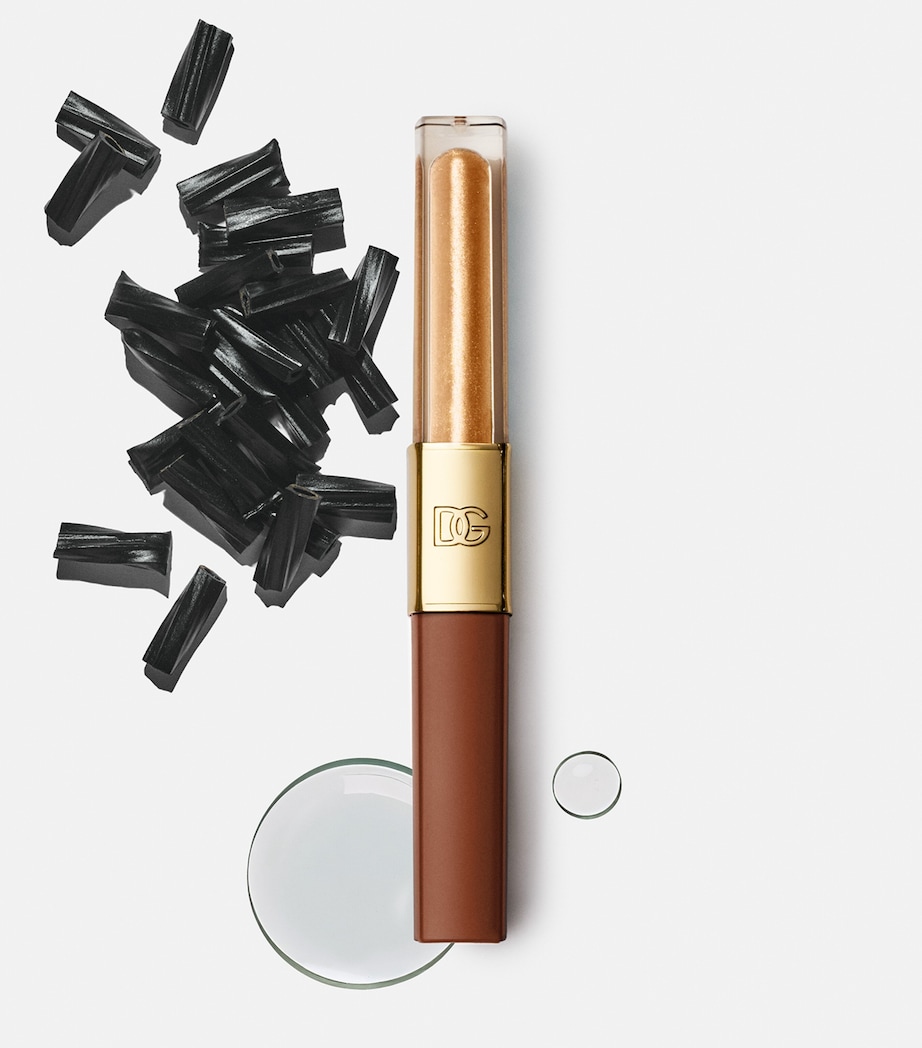 Dolce&Gabbana Make It Double Lip Gloss Caramel Cola Image 6