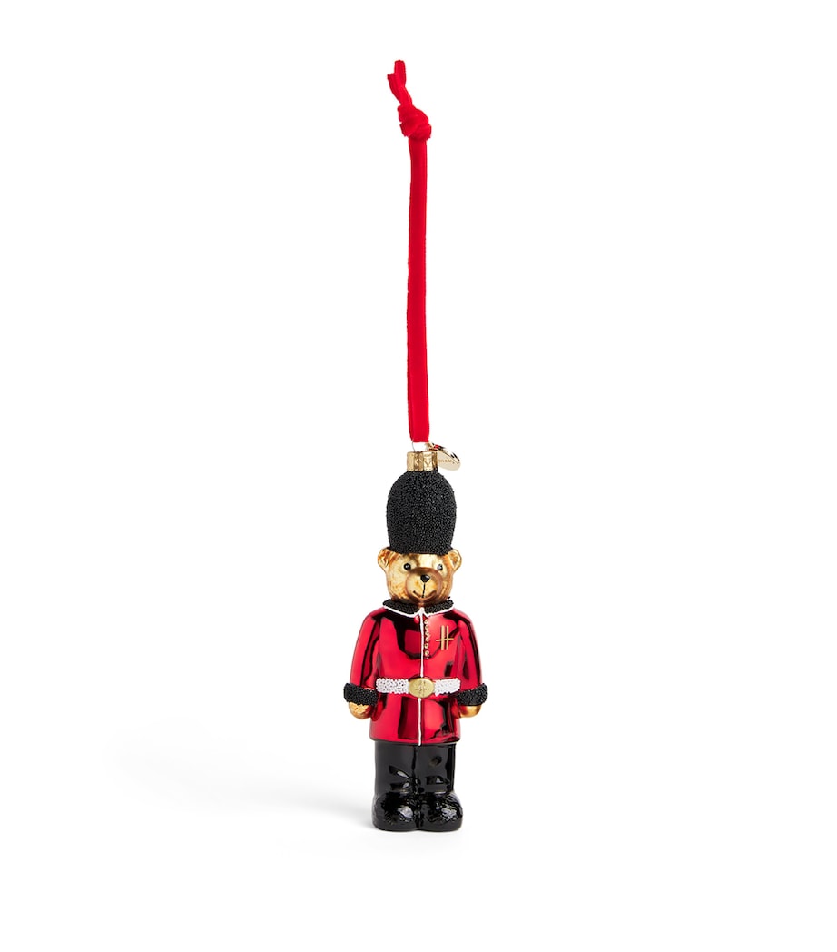 Harrods Bear Guard Tree Decoration Image 1