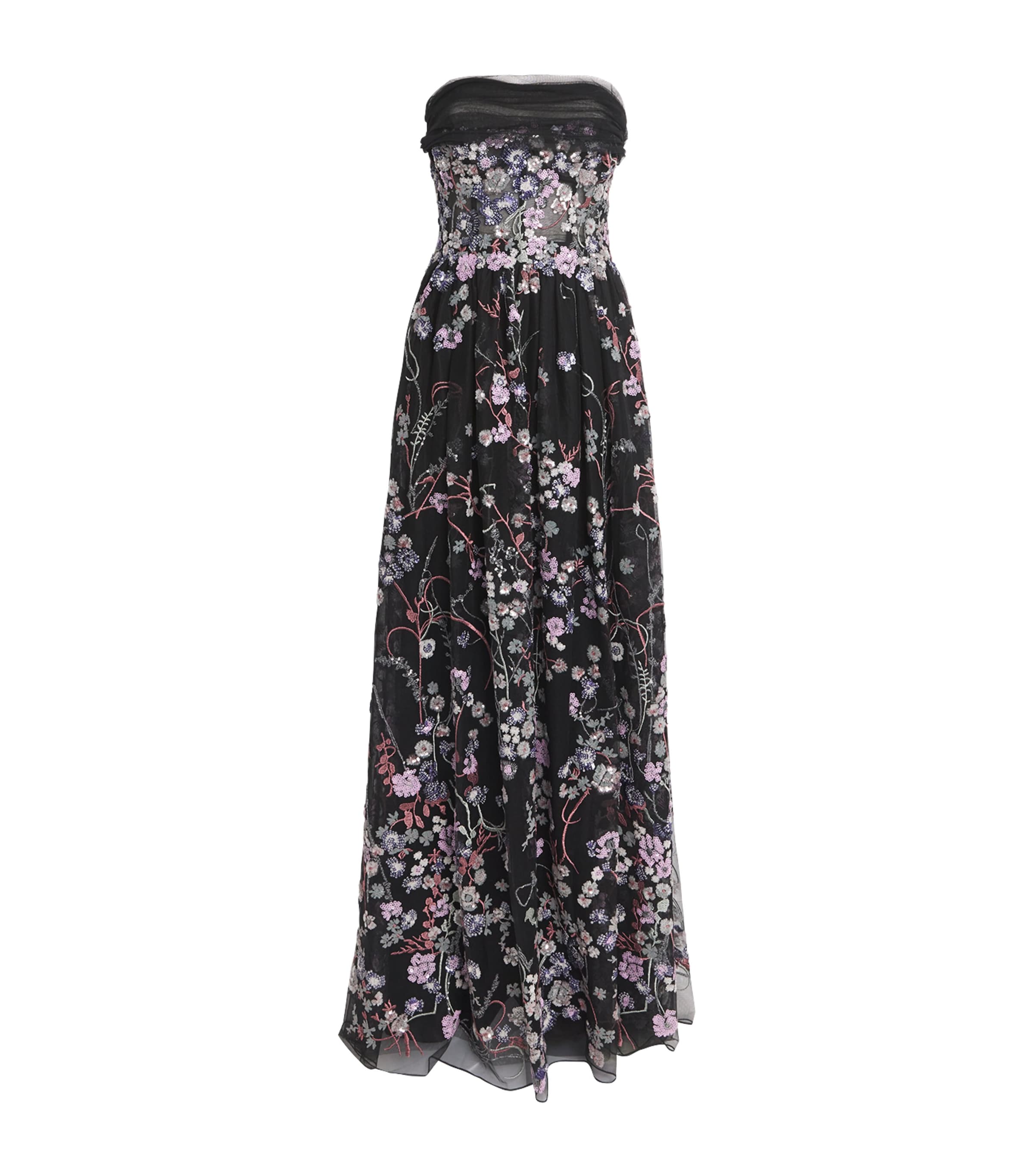 Zuhair Murad Embellished Off-the-shoulder Gown