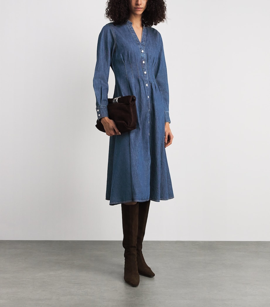Denim Arcadia Shirt Dress B1210 CITY STROLL Image 2