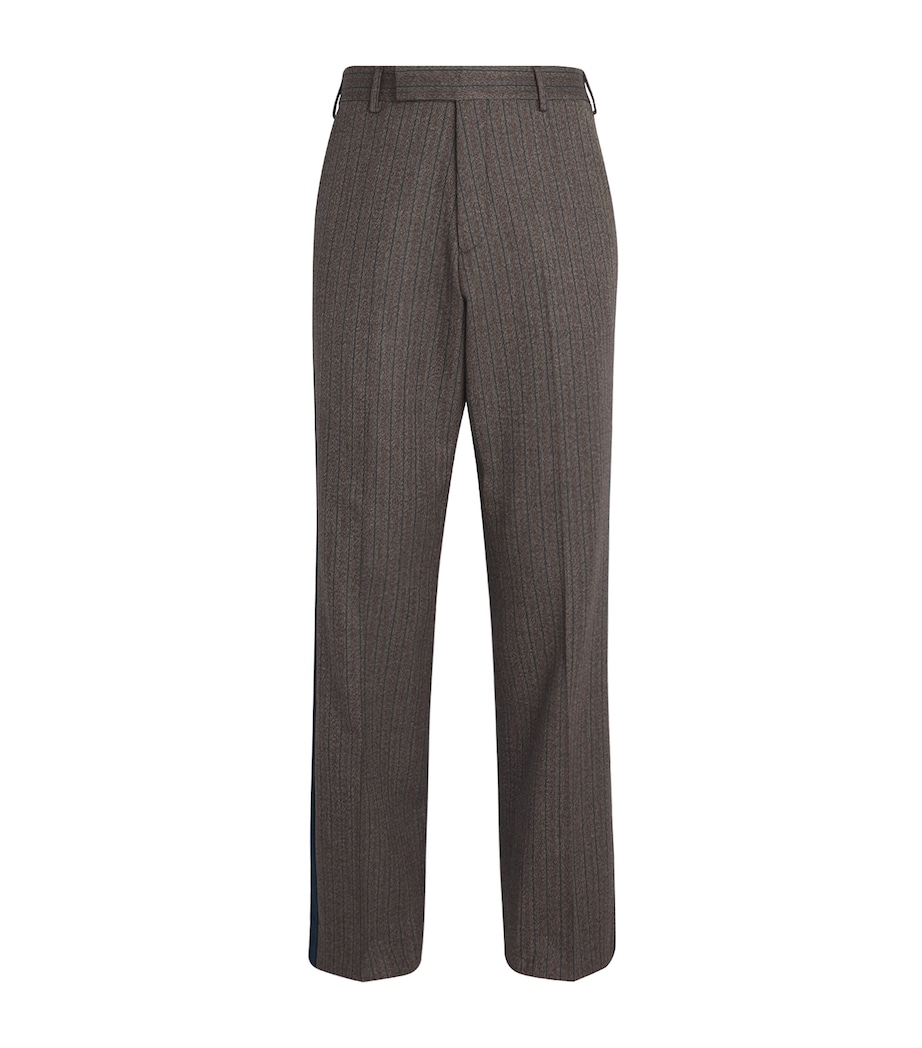 Wool-Blend Alto Trousers GREY STRIPE Image 1