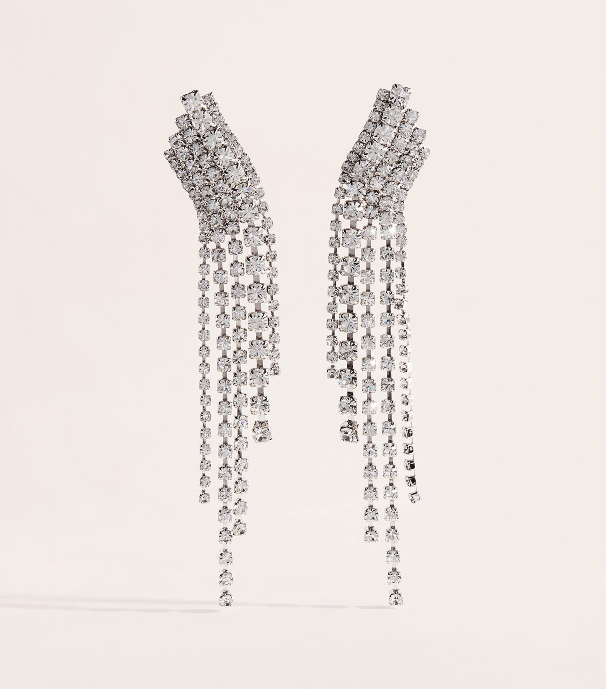 Jennifer Behr Crystal Zayla Drop Earrings Crystal Image 1