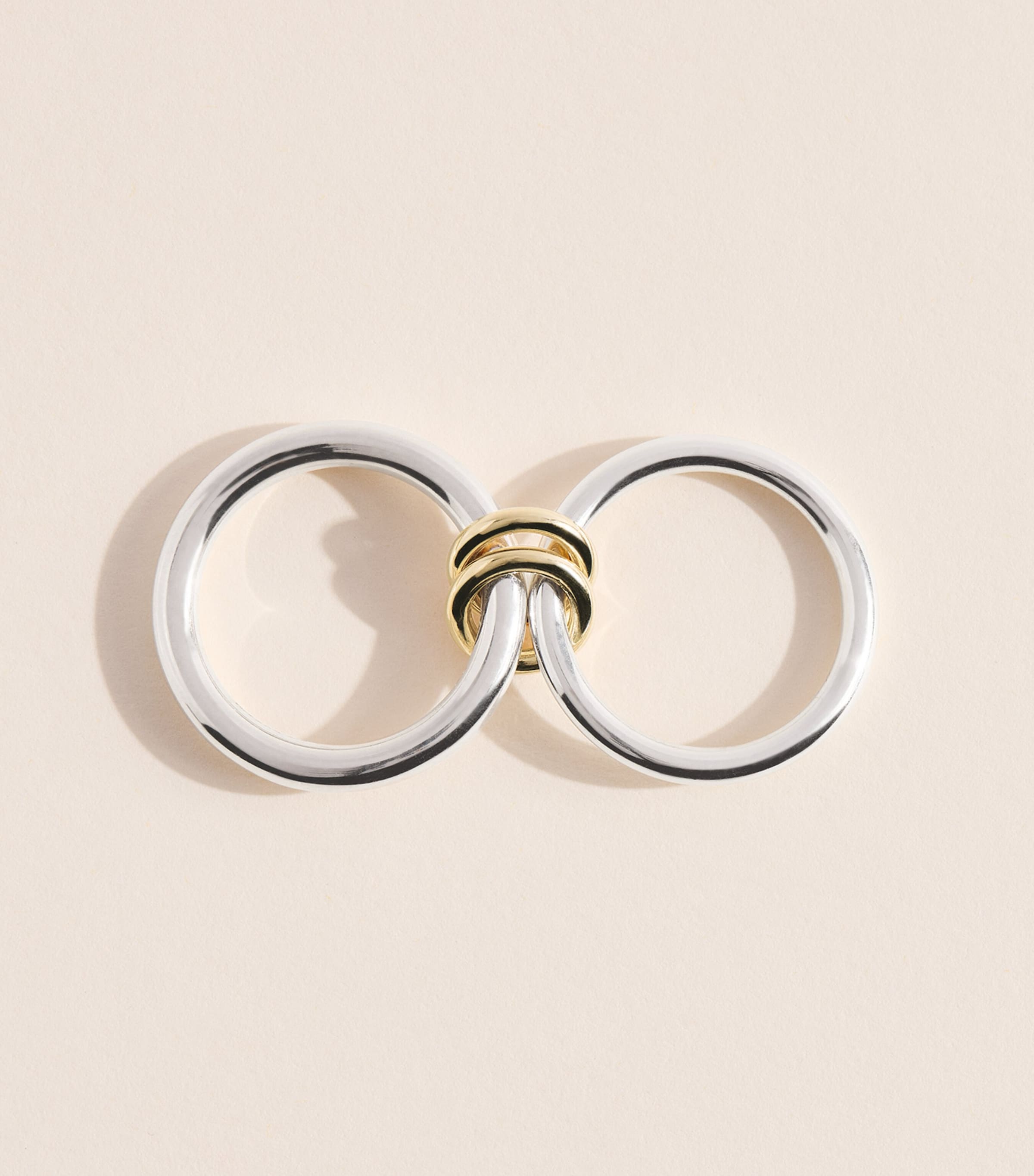 Spinelli Kilcollin Sterling Silver and Yellow Gold Calliope Ring Silver Image 3