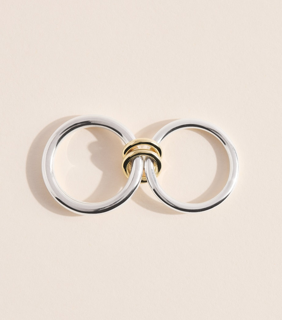 Spinelli Kilcollin Sterling Silver and Yellow Gold Calliope Ring Silver Image 3