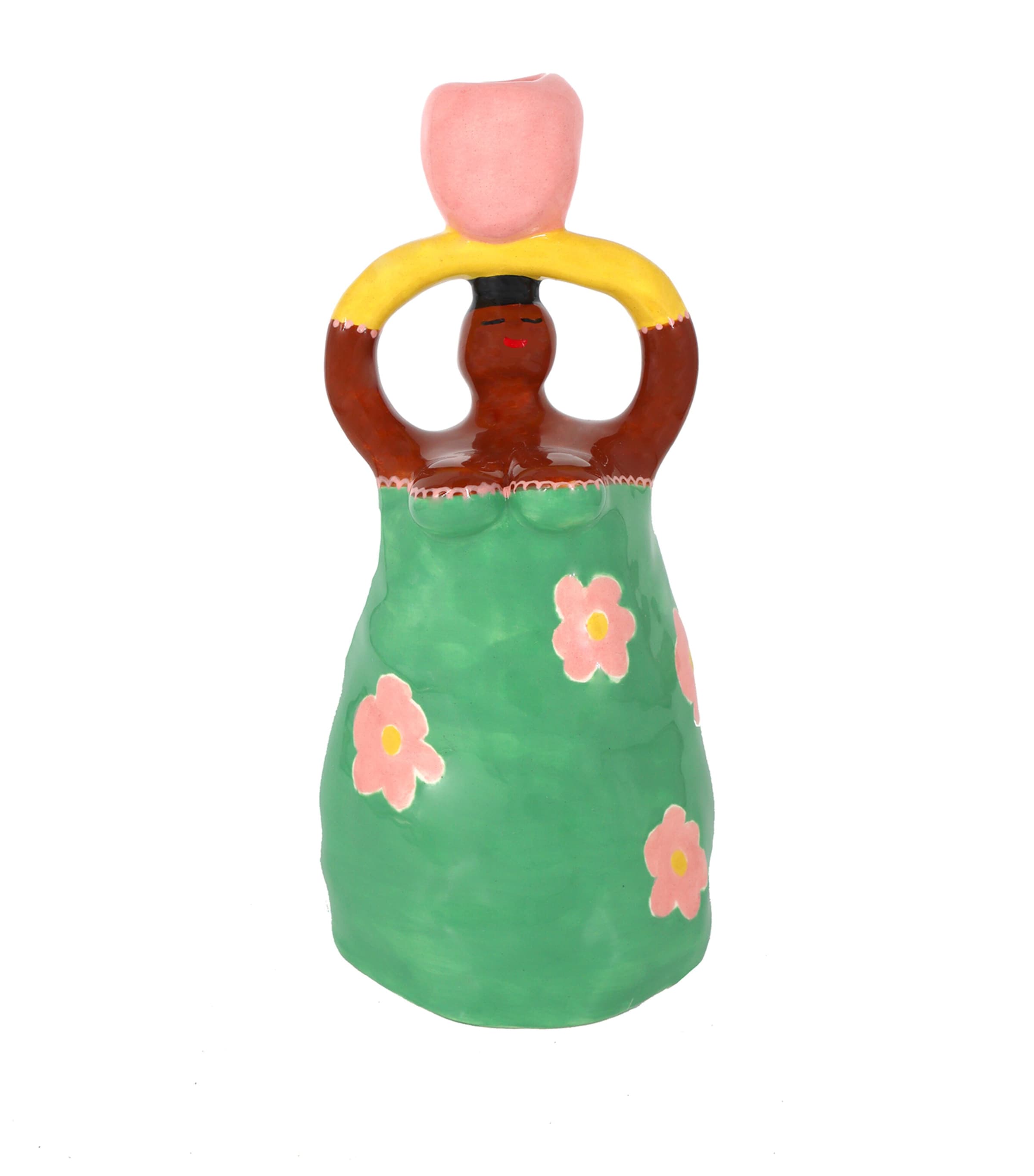 LAETITIA ROUGET Earthenware Nina Candle Holder (22cm) | Home Accessories | Candle Holders | Designers | Laetitia Rouget