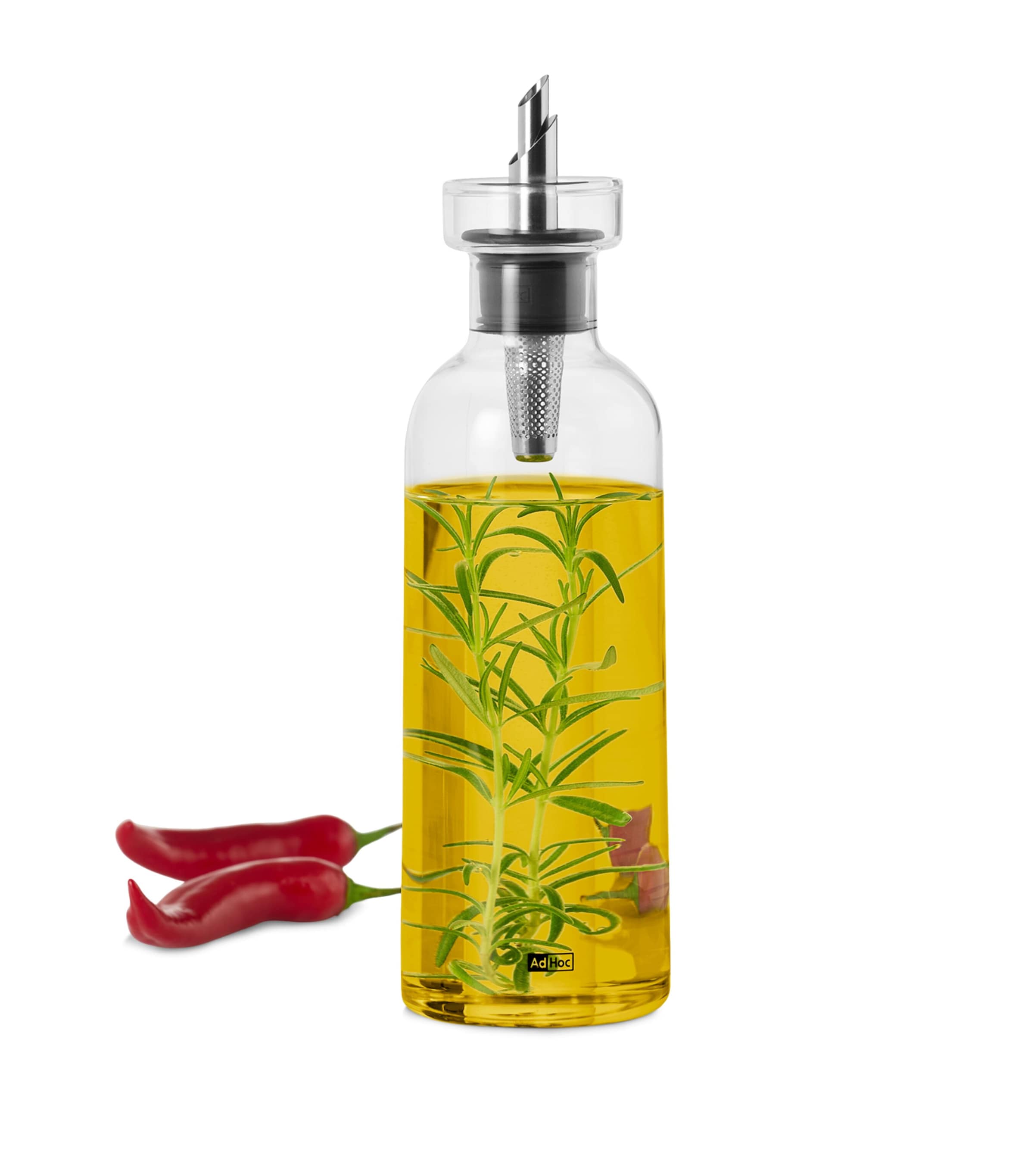 Oil and Vinegar Aroma Pourer (500ml) CLEAR Image 2