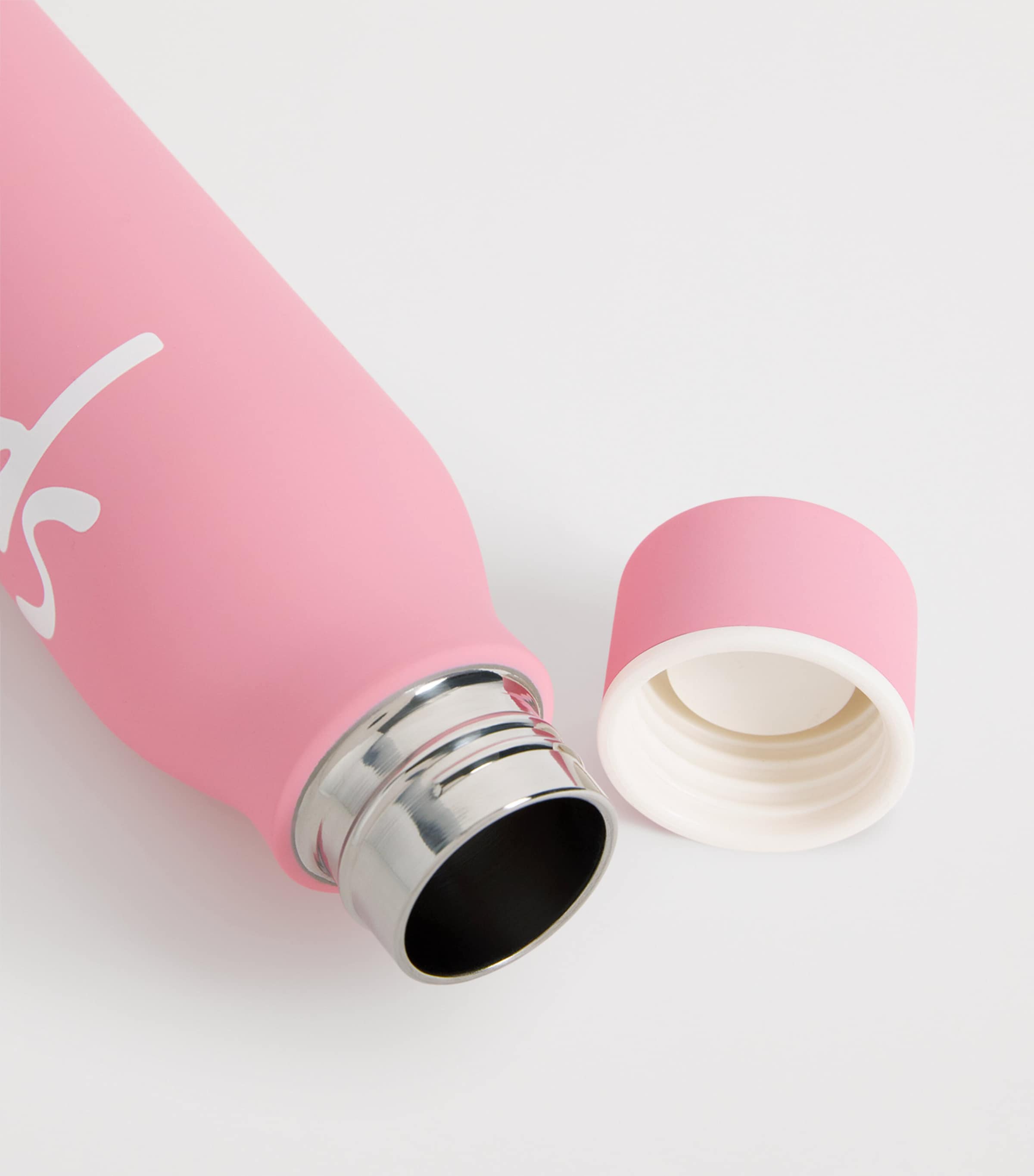 Logo Water Bottle (450ml) PASTEL PINK Image 2