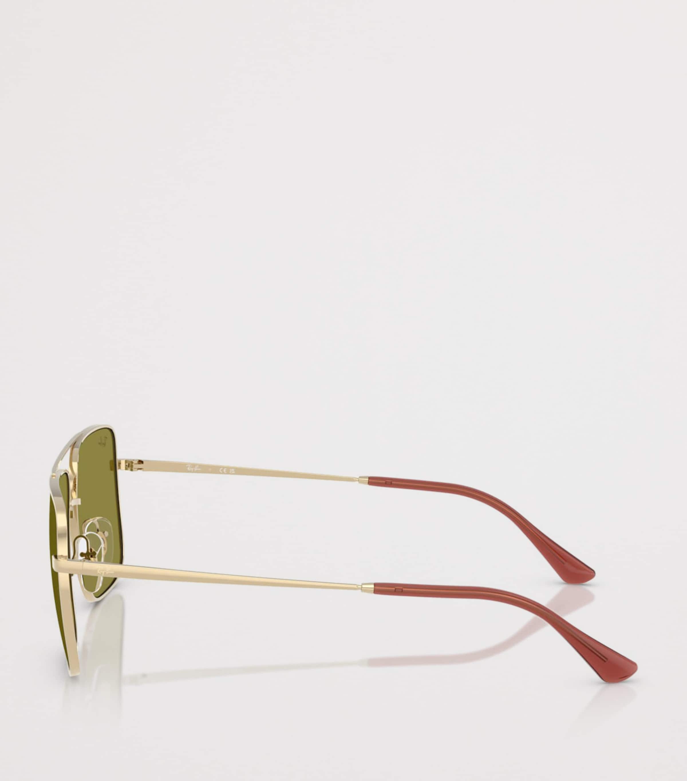 Ray-Ban RB3758 Ari Bio-Based Square Sunglasses Gold Image 3