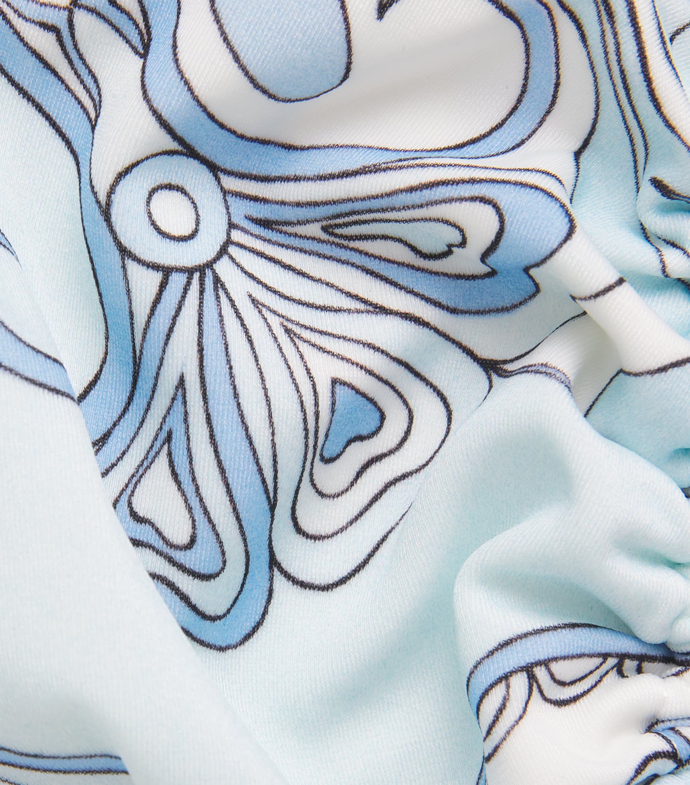 PUCCI Womens Orchidee Triangle Bikini Top Pale Image 4