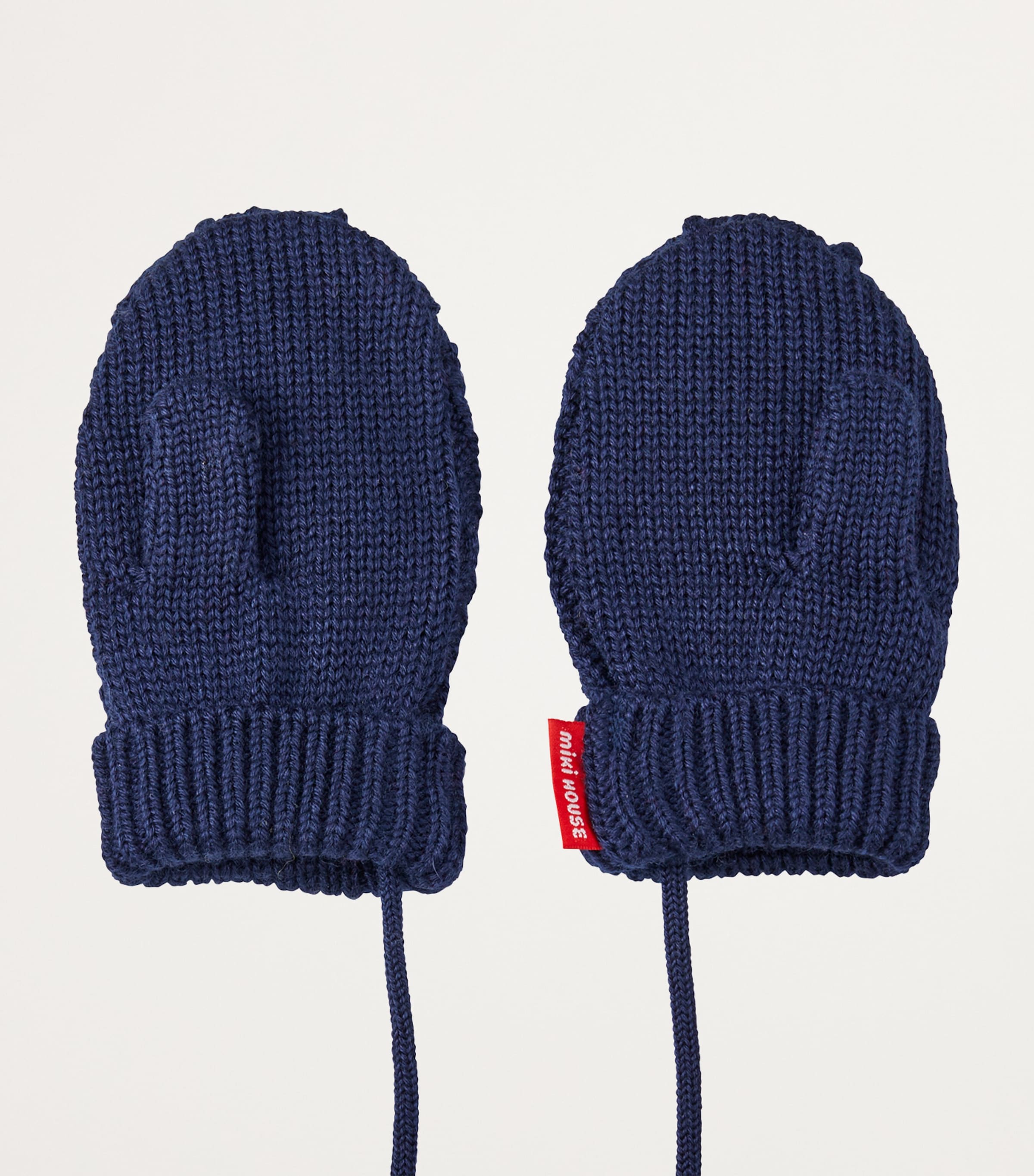 Embroidered Cable-Knit Mittens 3 Image 2