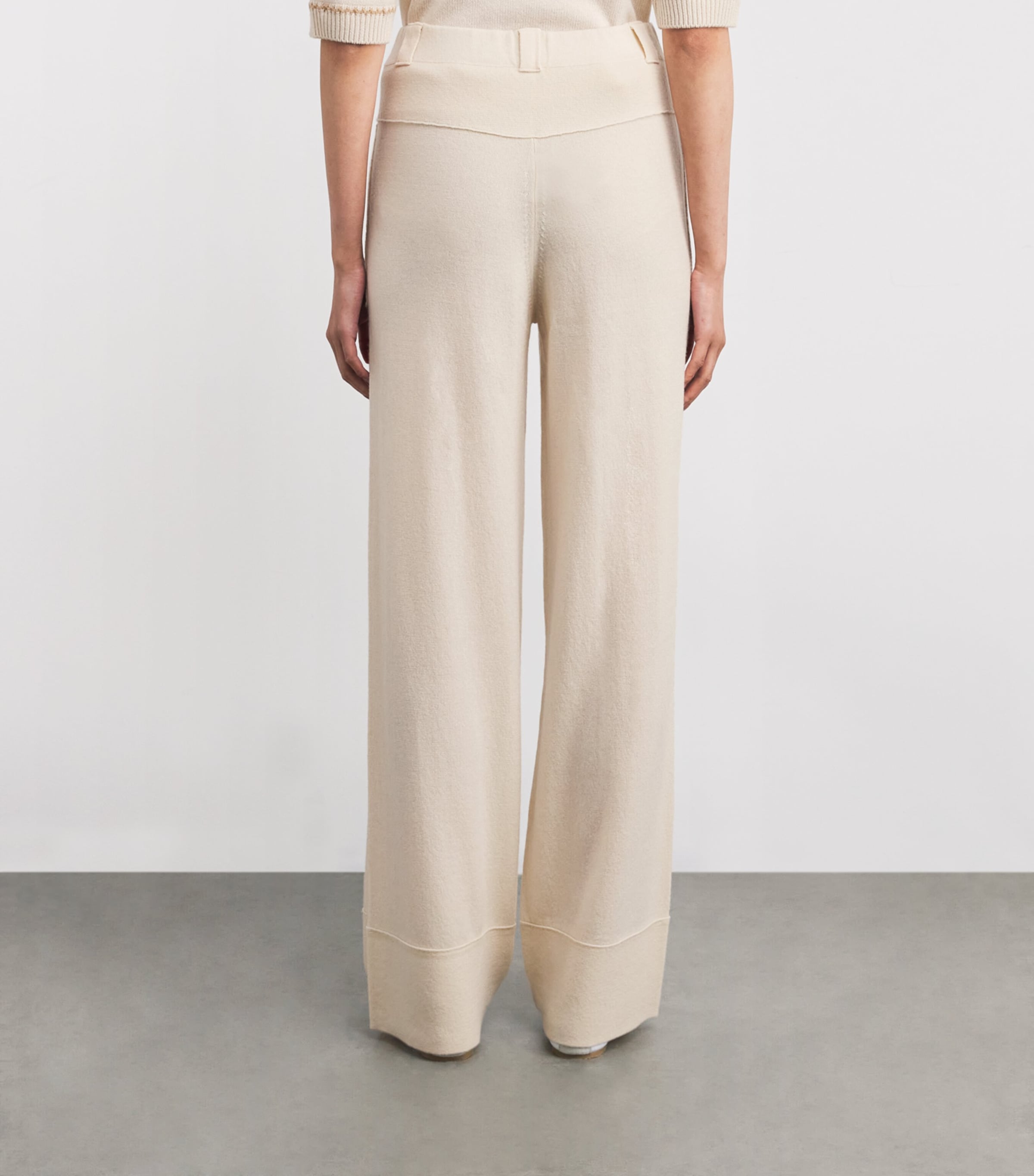 Wool-Blend Cargo Trousers 41/41 OATMEAL Image 4