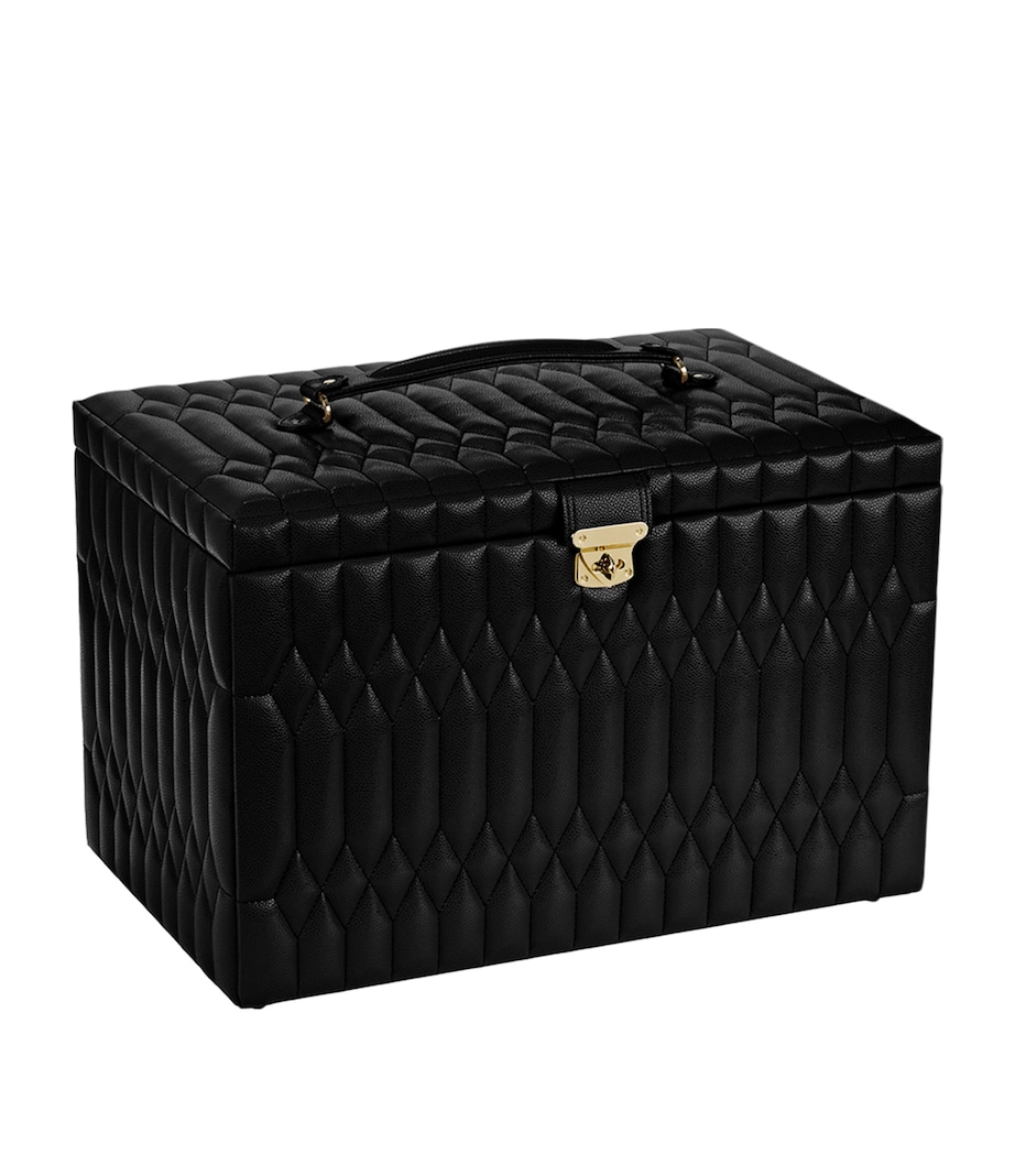 WOLF Extra-Large Lauren Jewellery Box Black Image 2