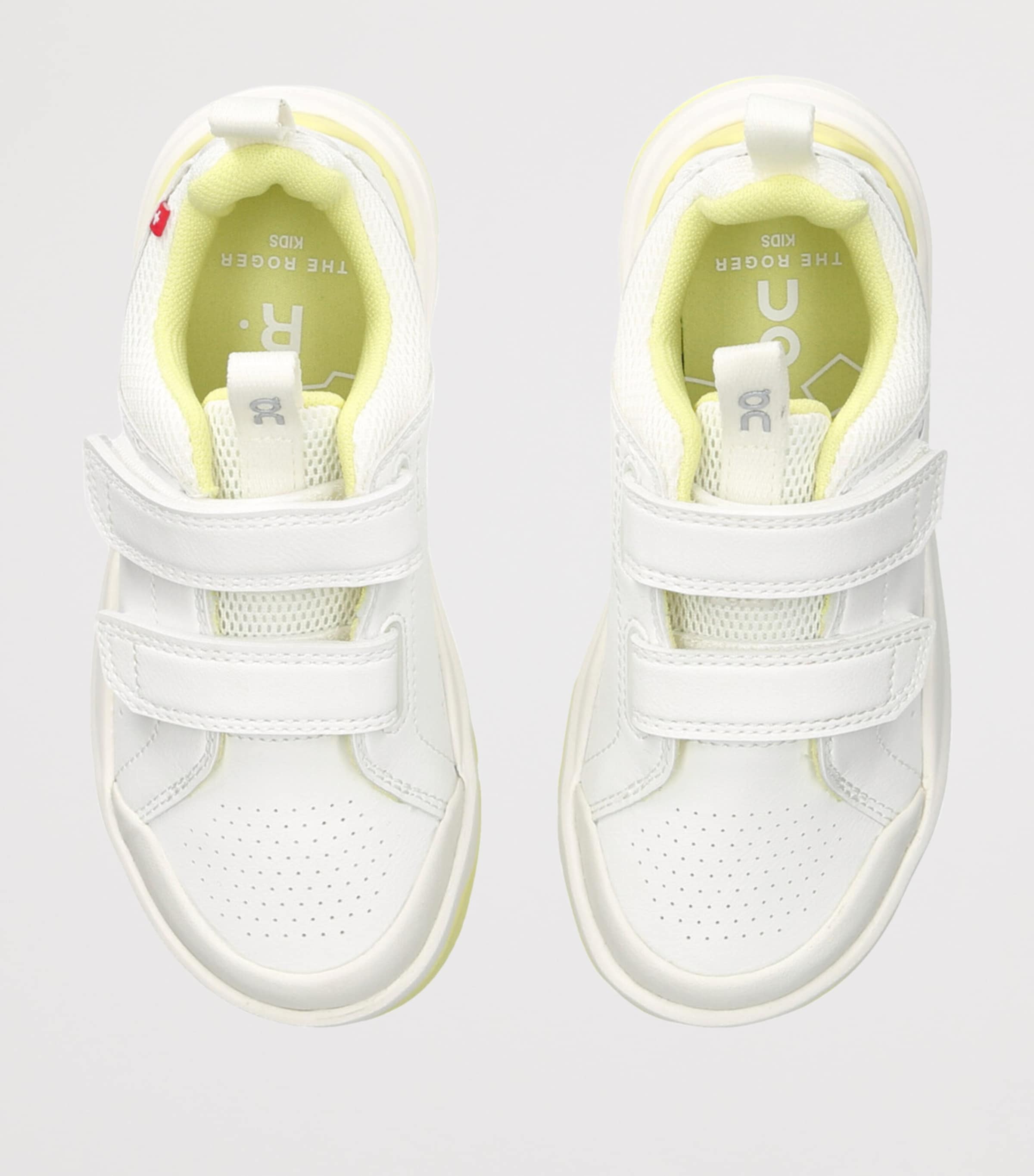 THE ROGER Velcro Trainers YELLOW Image 4