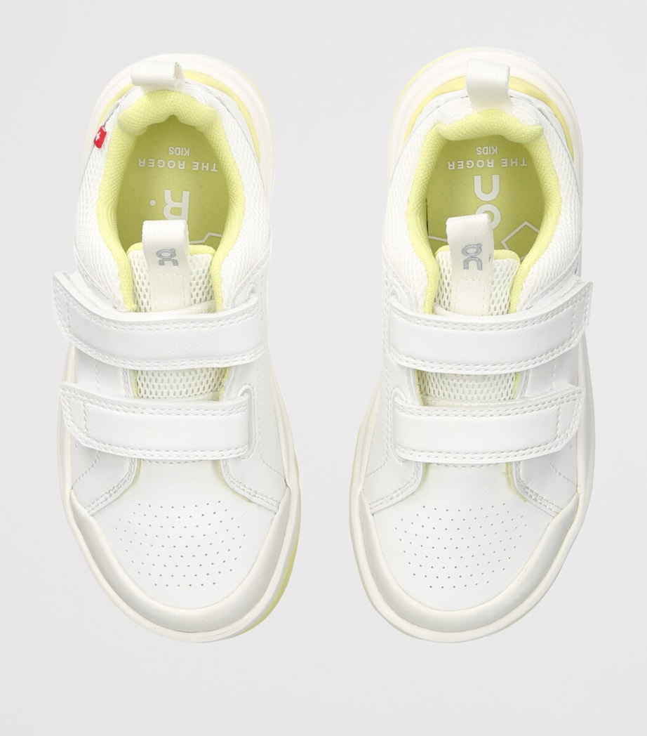 THE ROGER Velcro Trainers YELLOW Image 4