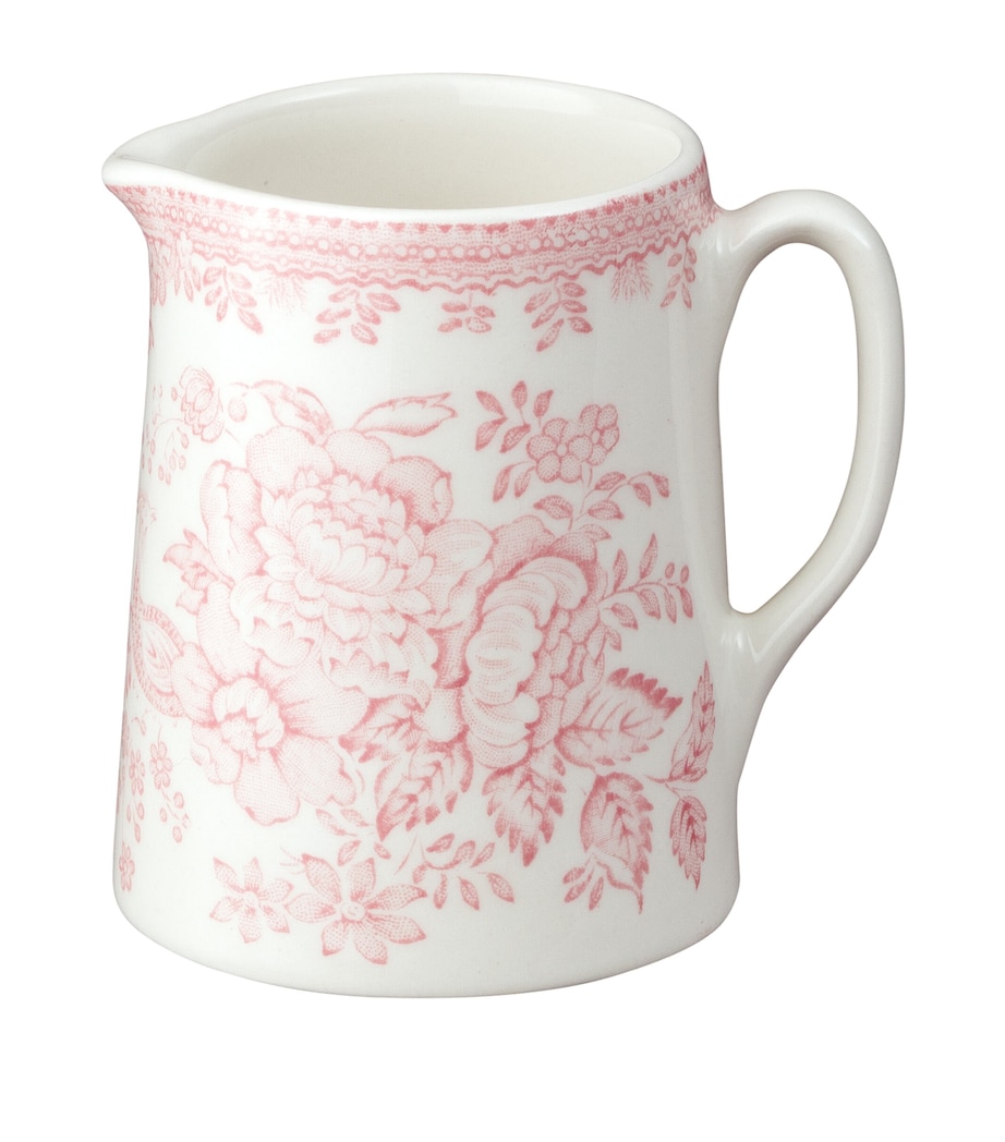 Mini Pink Asiatic Pheasants Tankard Jug (160ml) PINK Image 1