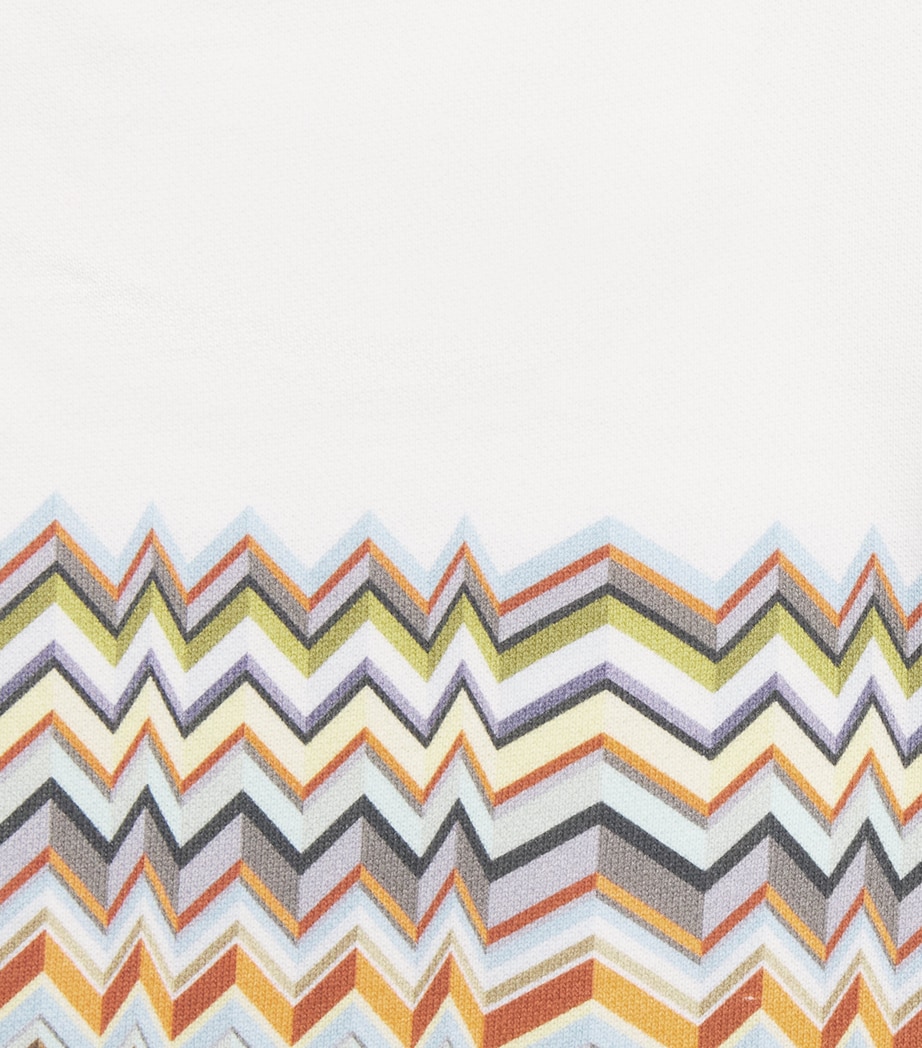 Missoni Kids Cotton Zigzag Sweat Shorts (4-14 Years) Image 3
