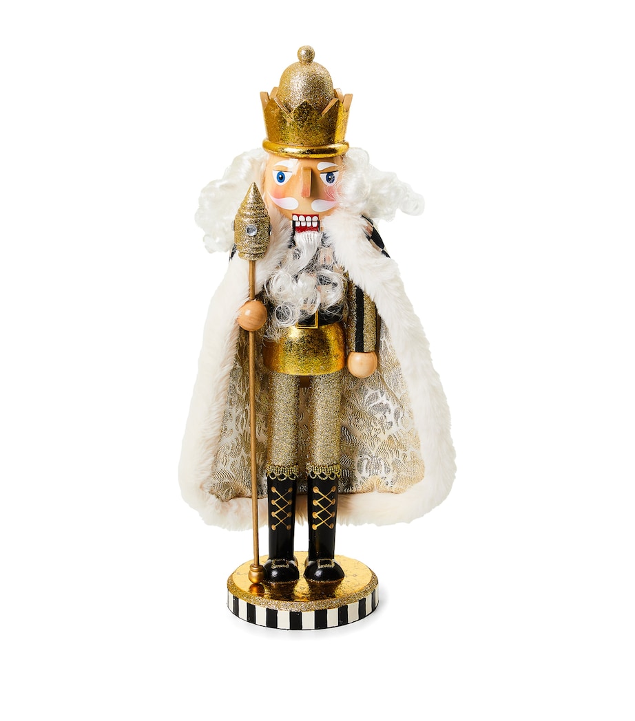 MacKenzie-Childs Golden Hour Nutcracker Ornament Image 1