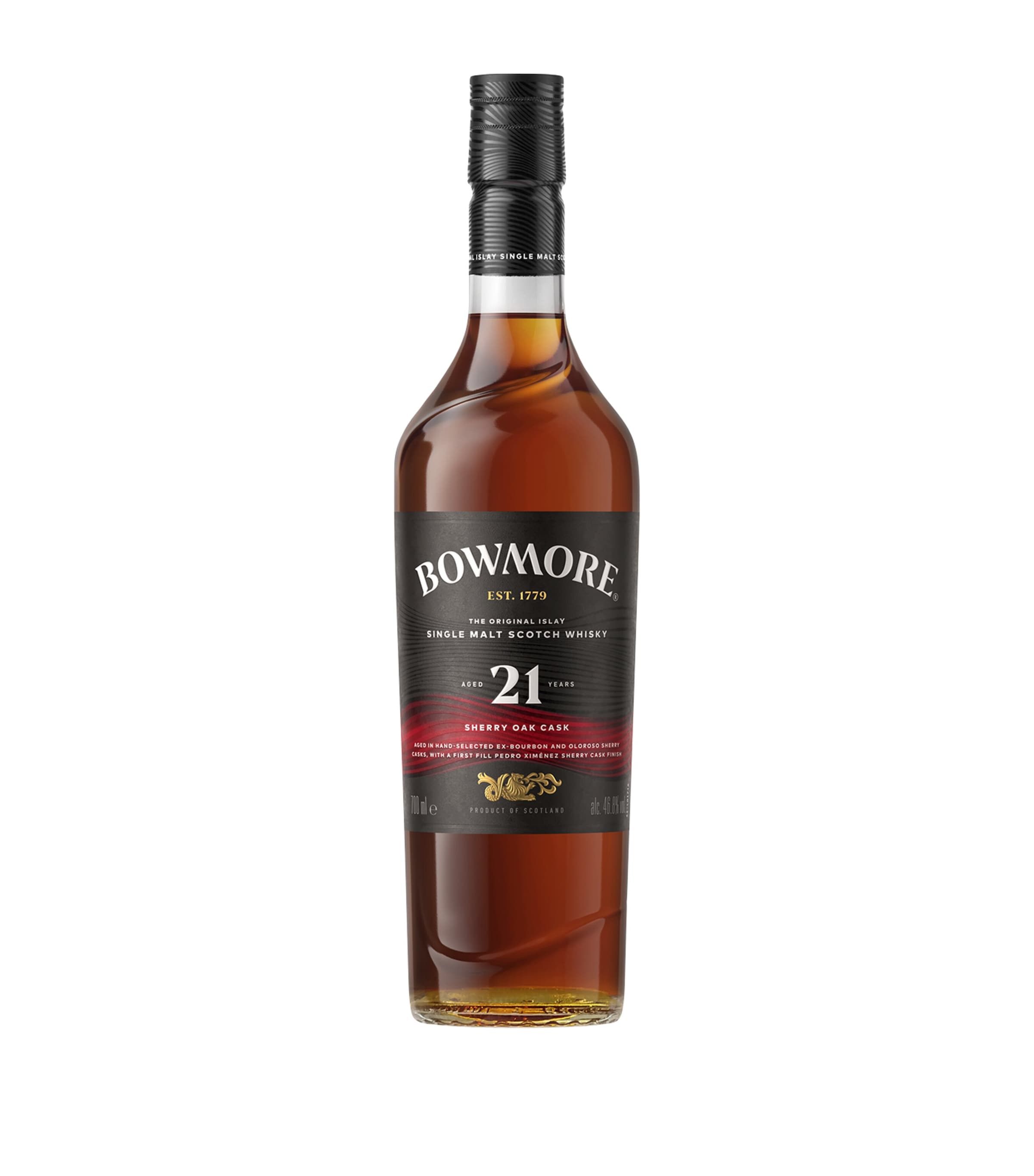 Bowmore 21-Year-Old Sherry Oak Cask Single-Malt Scotch Whisky