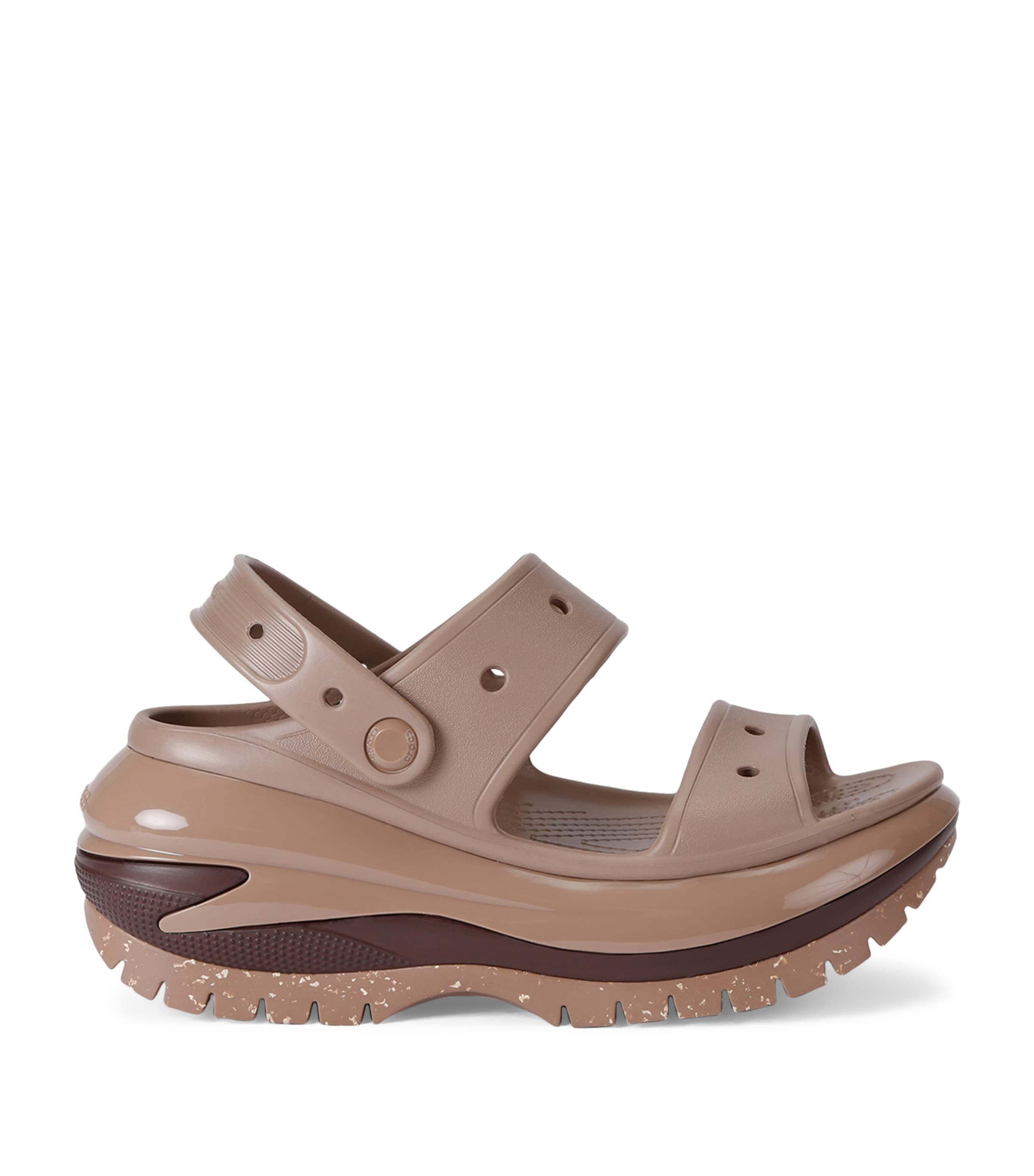 CROCS MEGA CRUSH PLATFORM SANDALS 