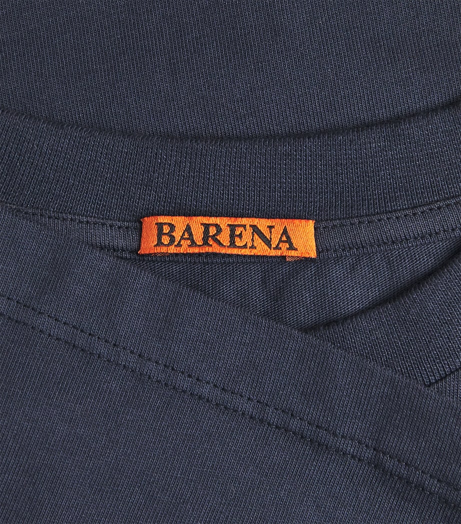 Barena Mens Cotton T-Shirt Navy Image 6