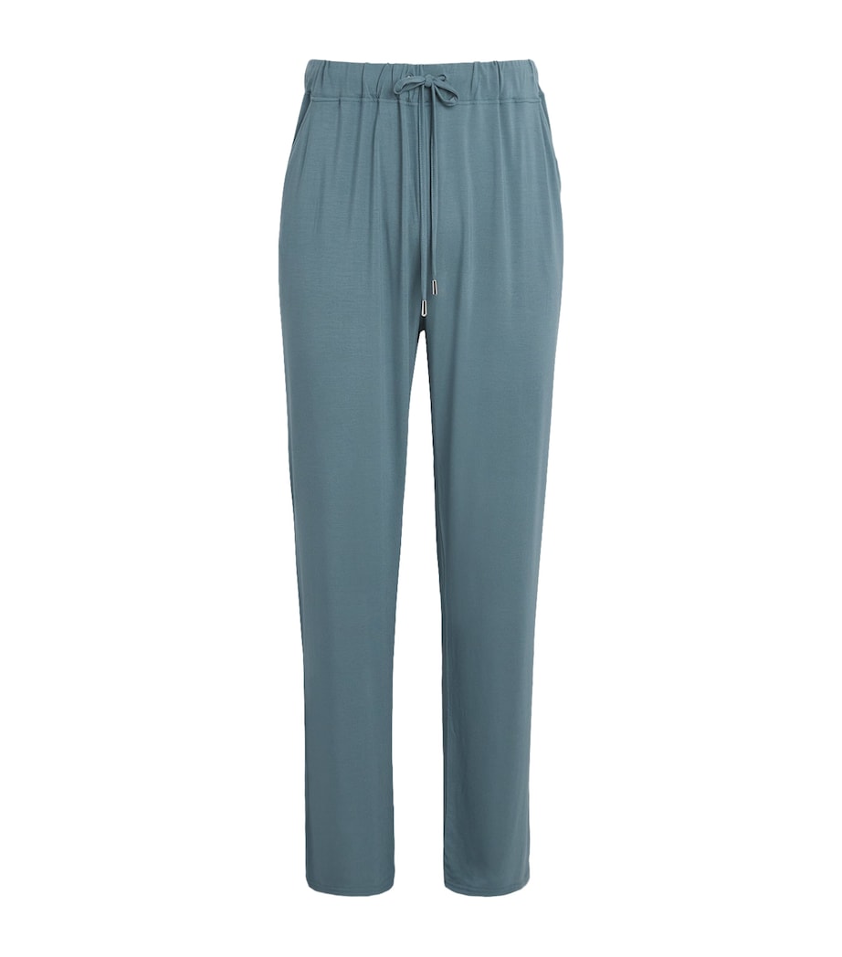 Homebody Mens Drawstring Pyjama Bottoms Teal Mist Image 1