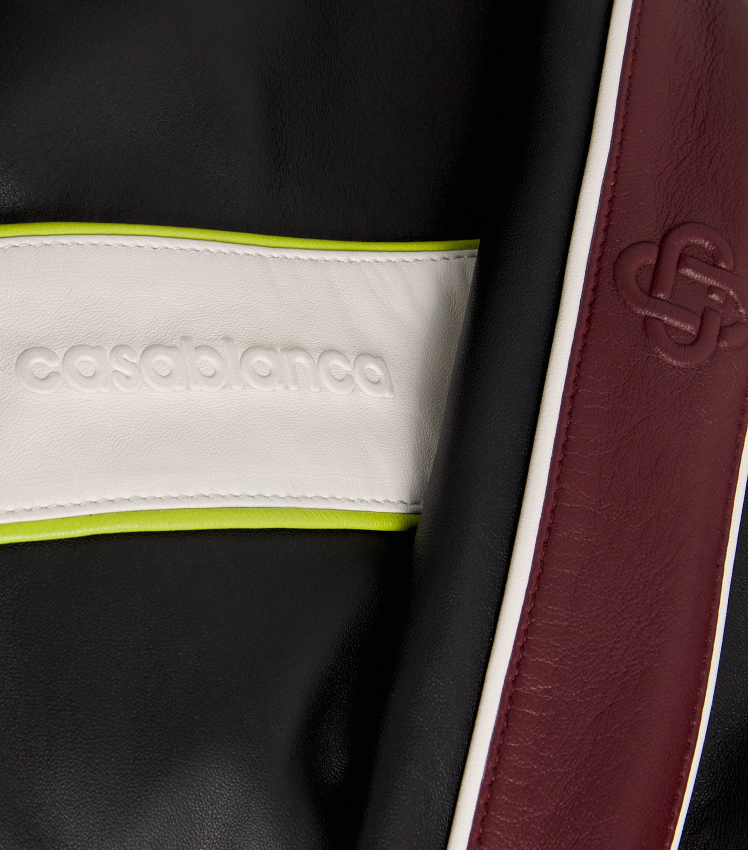 Track Nappa Lambskin Jacket BLACK Image 5