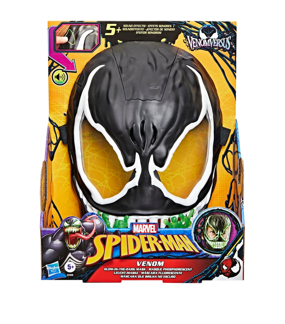 Spider-Man Venom Versus Venom Glow-In-The-Dark Mask MULTI Image 1