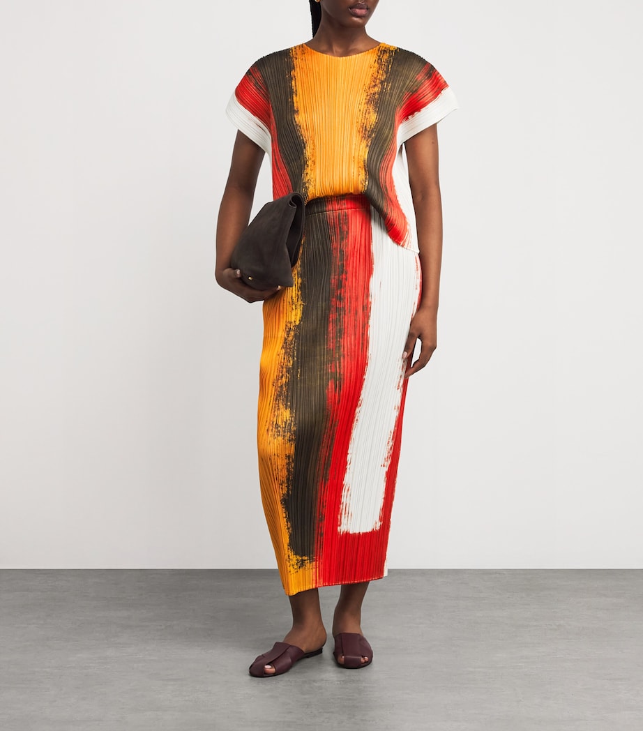 Jump Midi Skirt RED Image 2