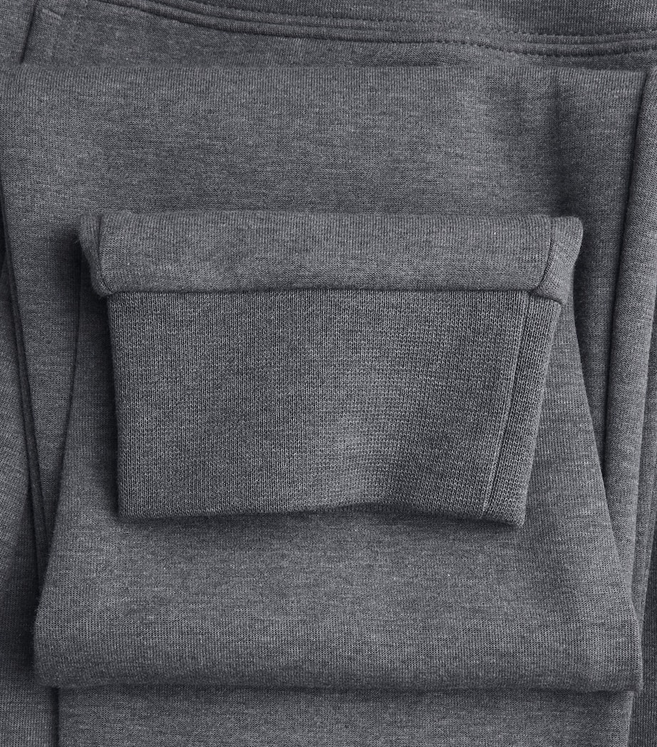 Cotton-Blend Polo Pony Sweatpants GREY Image 5