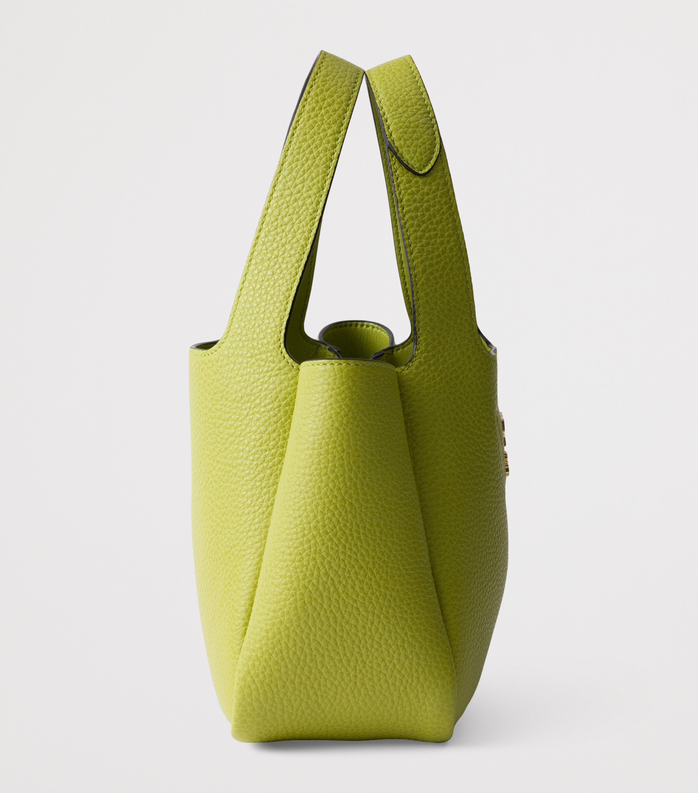 Mini Leather Top-Handle Bag F04FZ Image 4