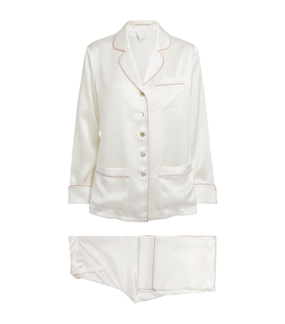 Silk Coco Pyjama Set IVORY OYSTER Image 1