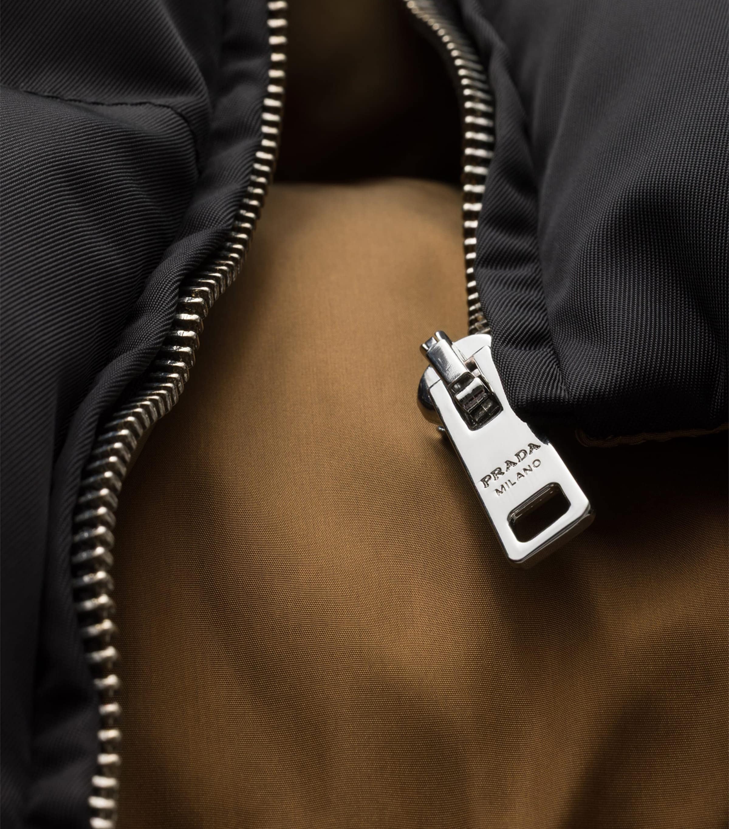 Re-Nylon Cropped Down Jacket F0002 Image 7