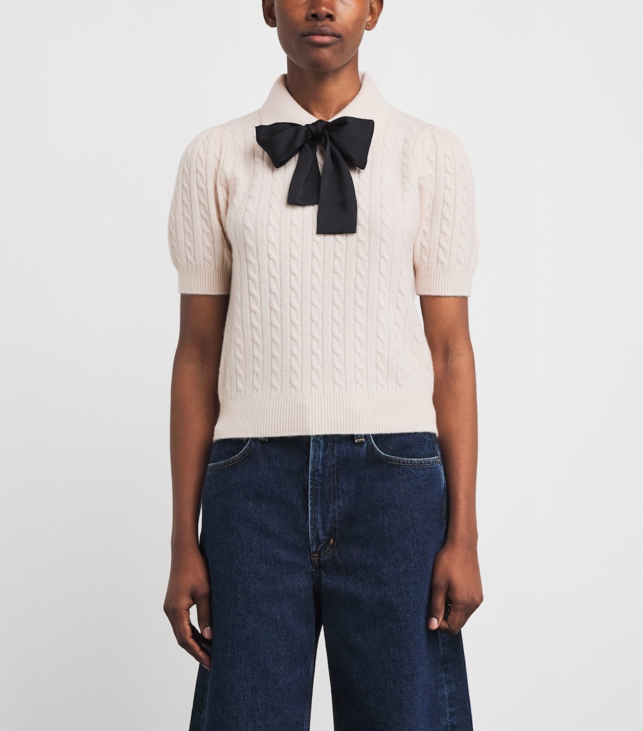 Virgin Wool-Blend Sweater ECRU Image 3