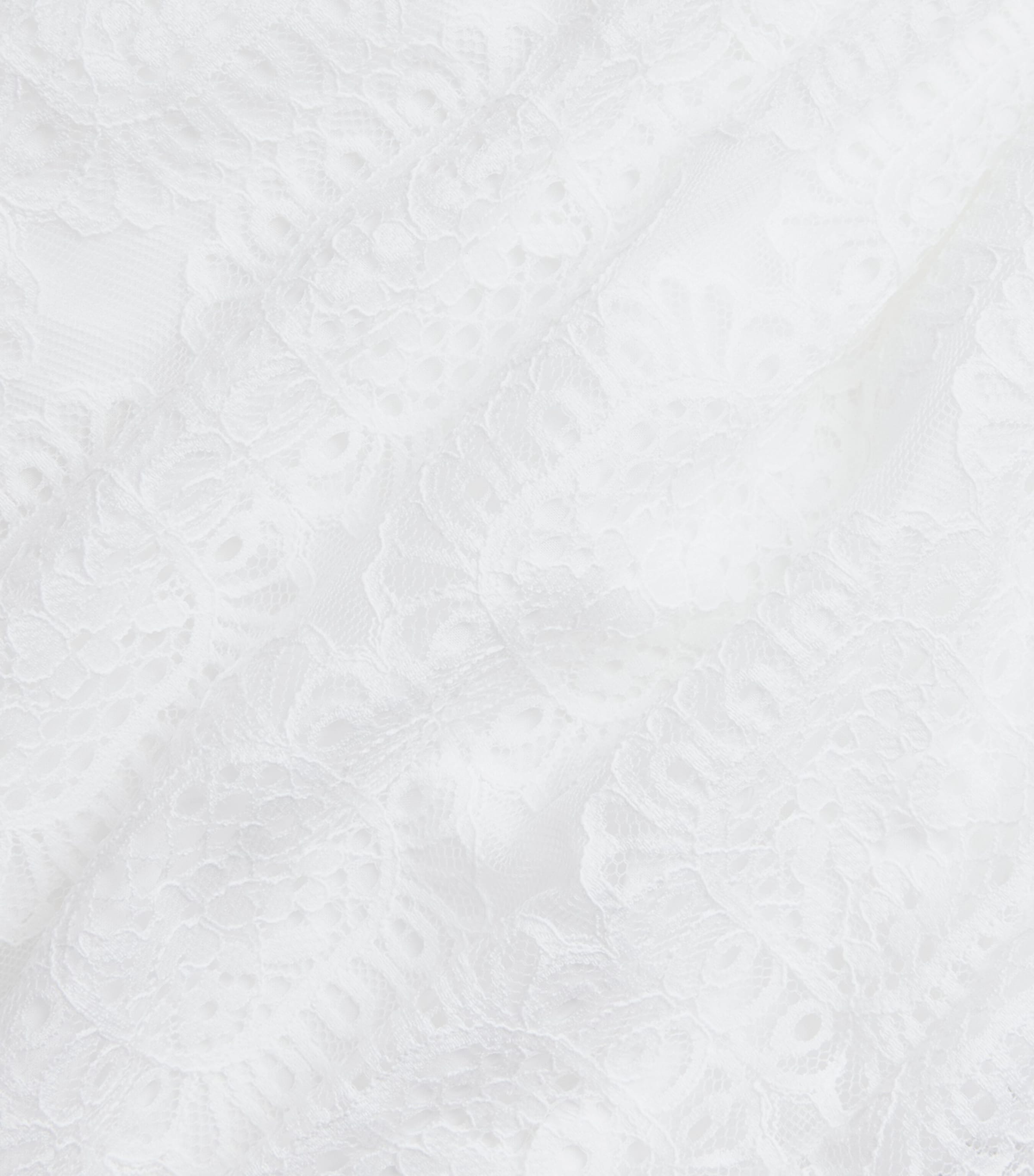 Claudie Pierlot Womens Lace Wide-Leg Trousers White Image 6