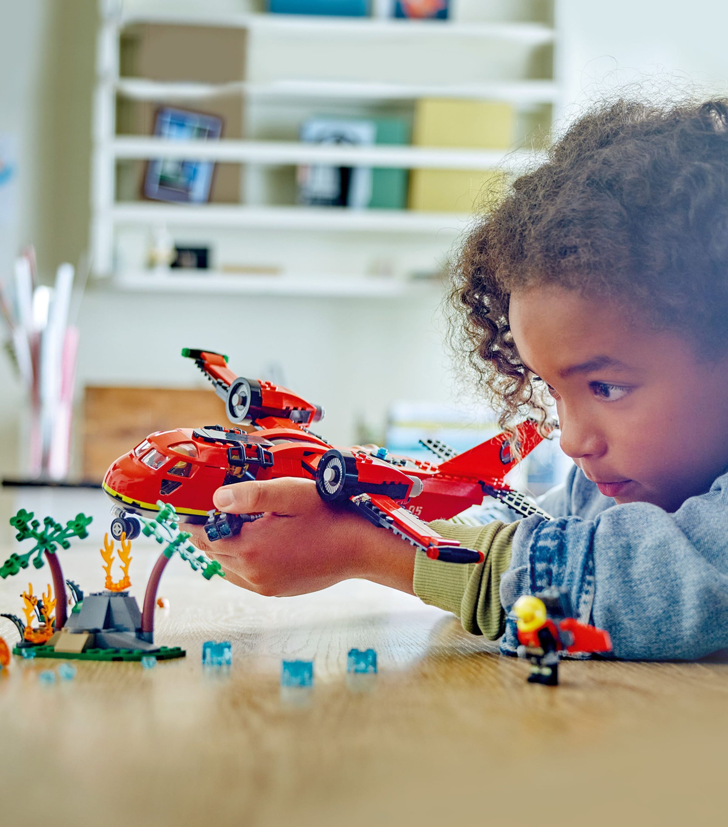 City Fire Rescue Plane 60413 MULTI Image 3