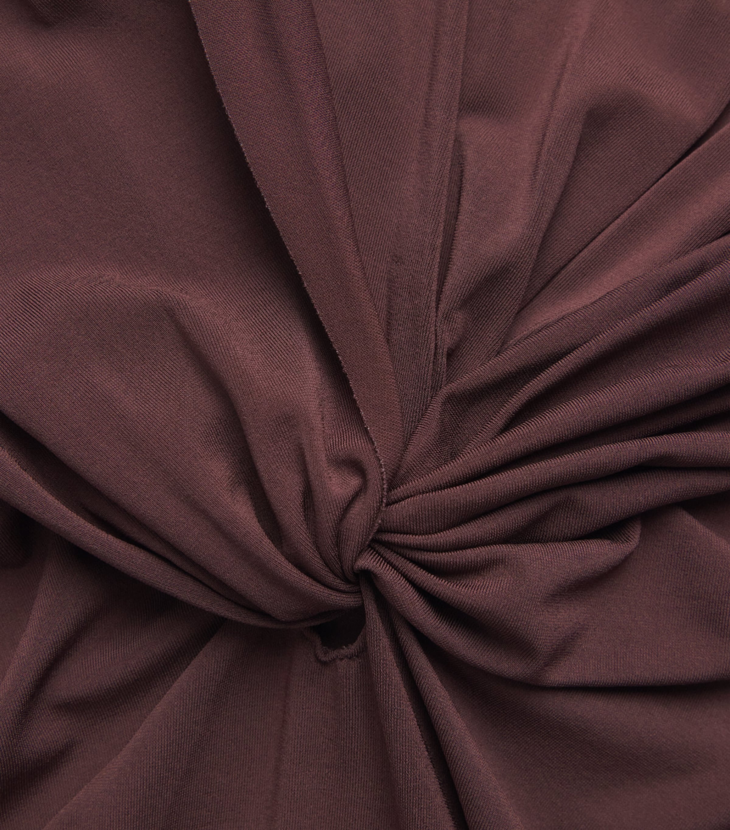 Rick Owens Womens Twisted Kail Top Wine Image 6